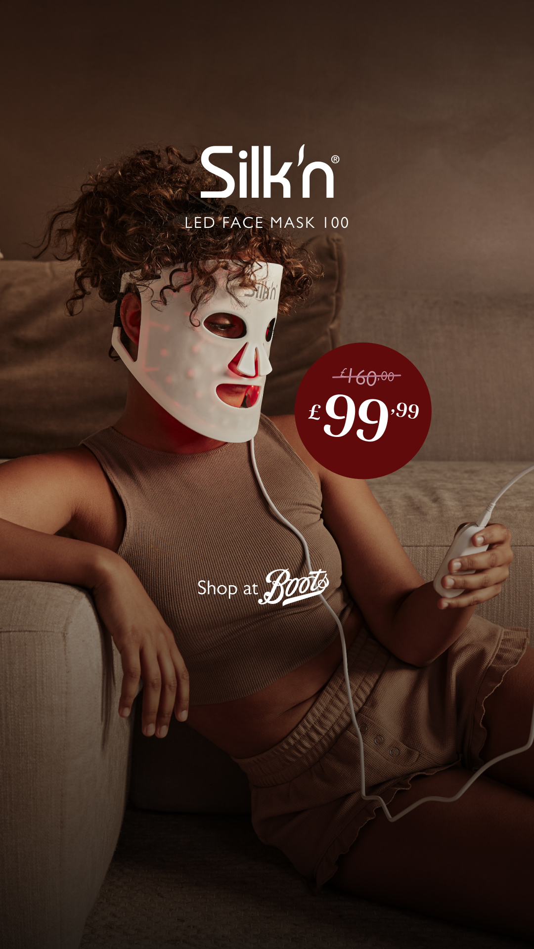Silk'n Facebook ad