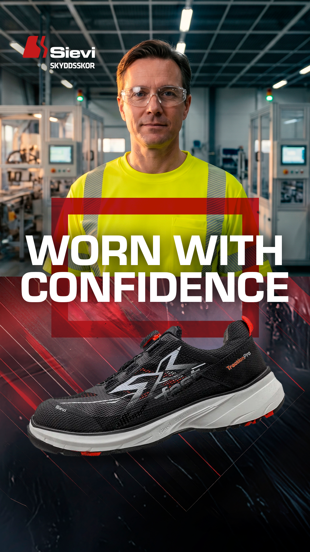 Sievi Facebook ad: Worn with confidence