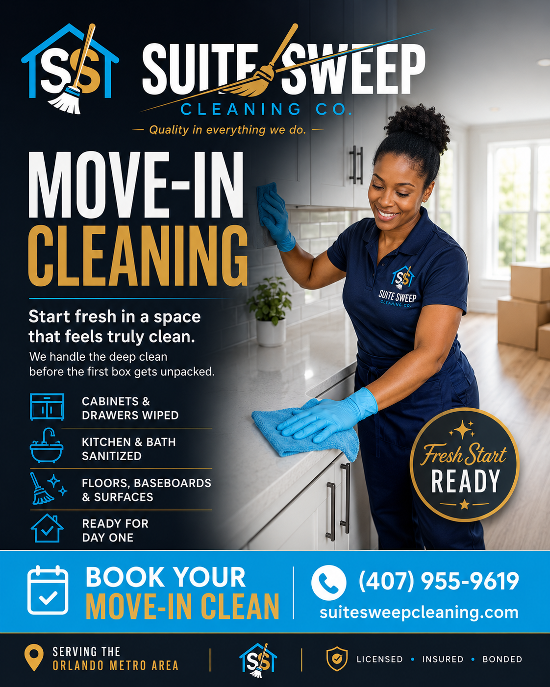 Suite Sweep Cleaning Co. Facebook ad