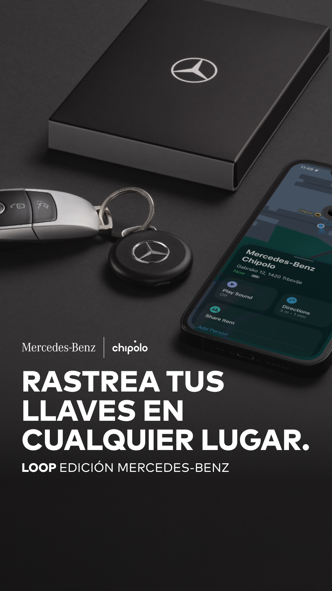 Chipolo Facebook ad