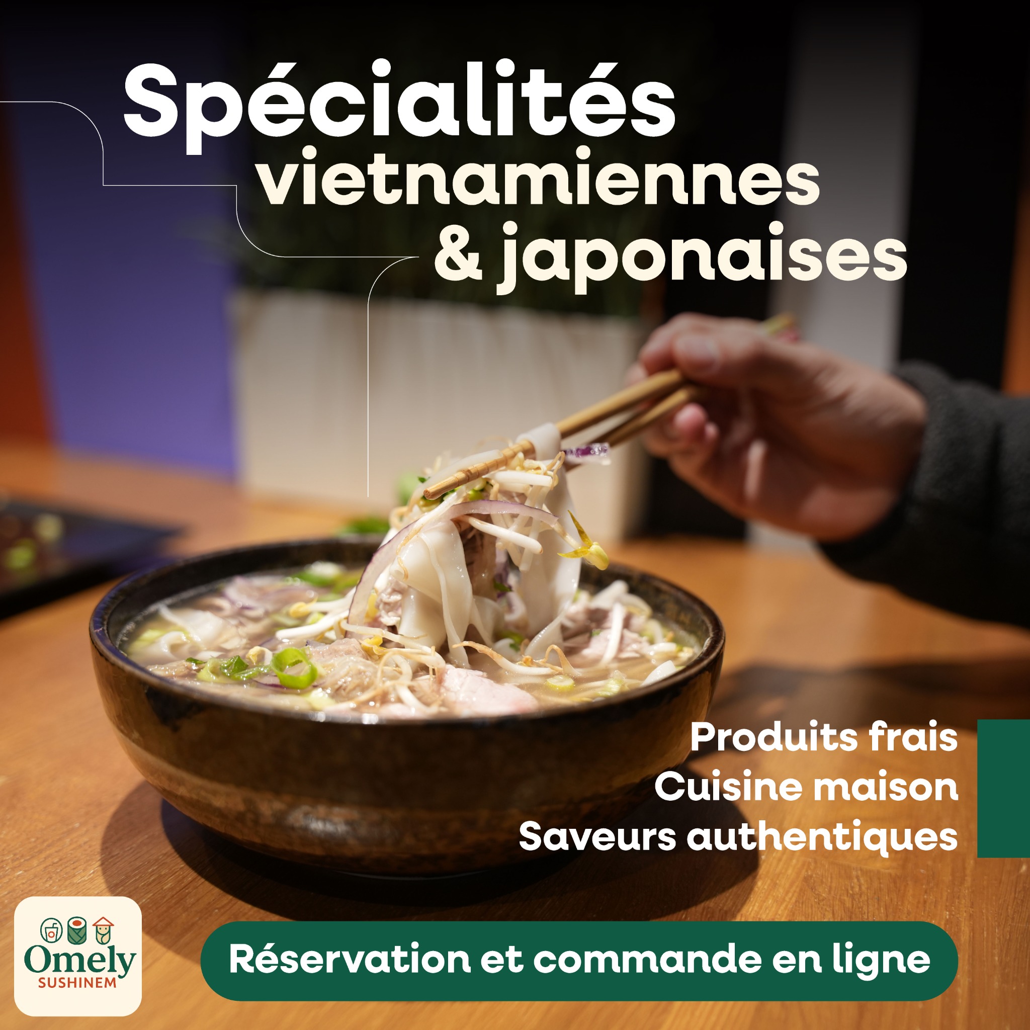 Omelysushinem Facebook ad: Nouveau à Castelnau!