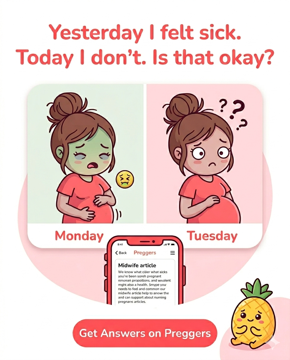 Preggers App Facebook ad
