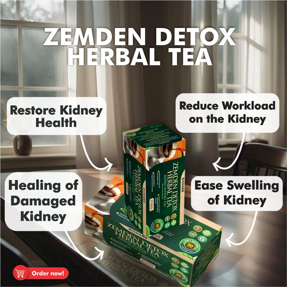 Herbal Kidney Tea Facebook ad: BOOST YOUR KIDNEY HEALTH WITHIN 30 DAYS