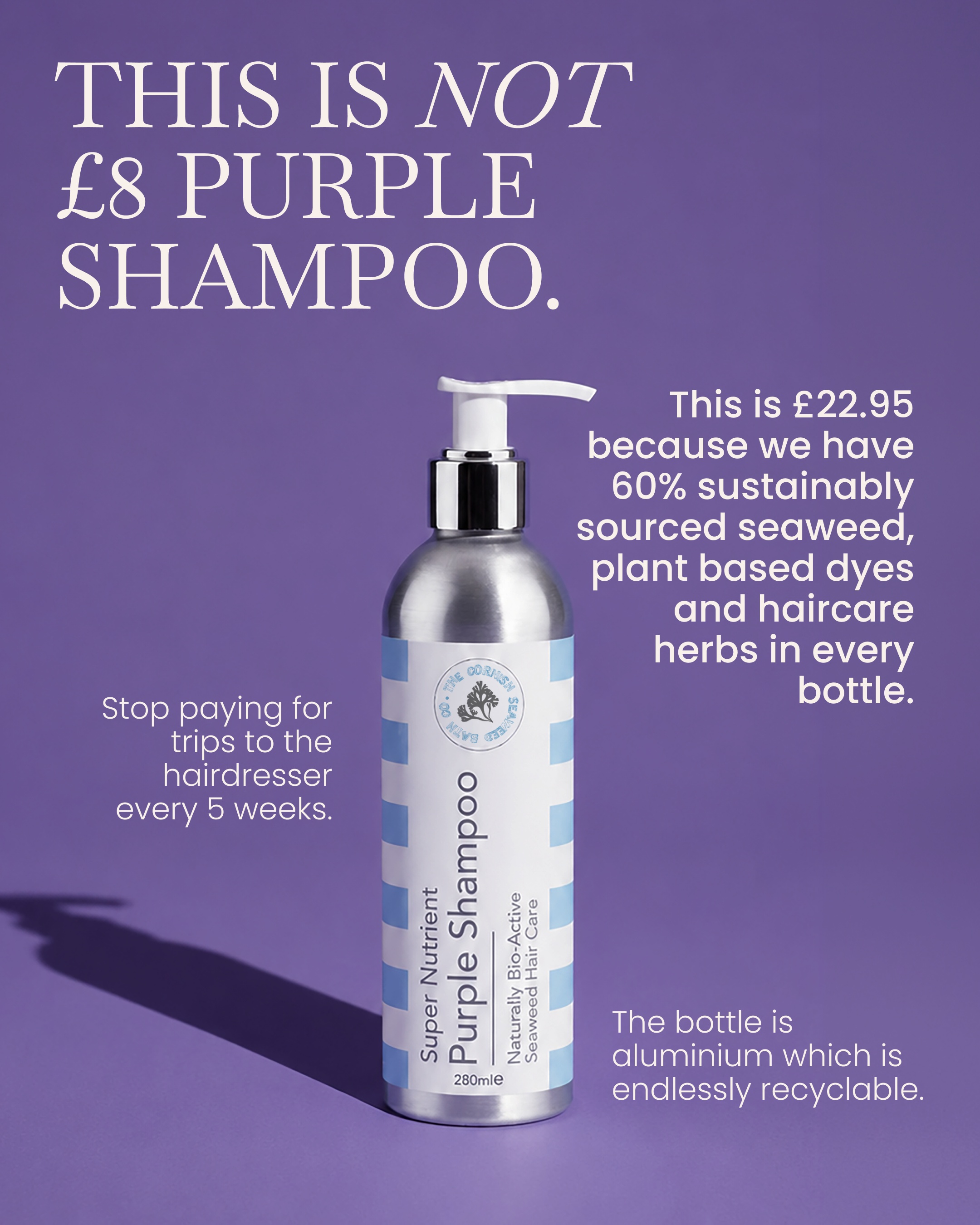 The Cornish Seaweed Bath Company Facebook ad