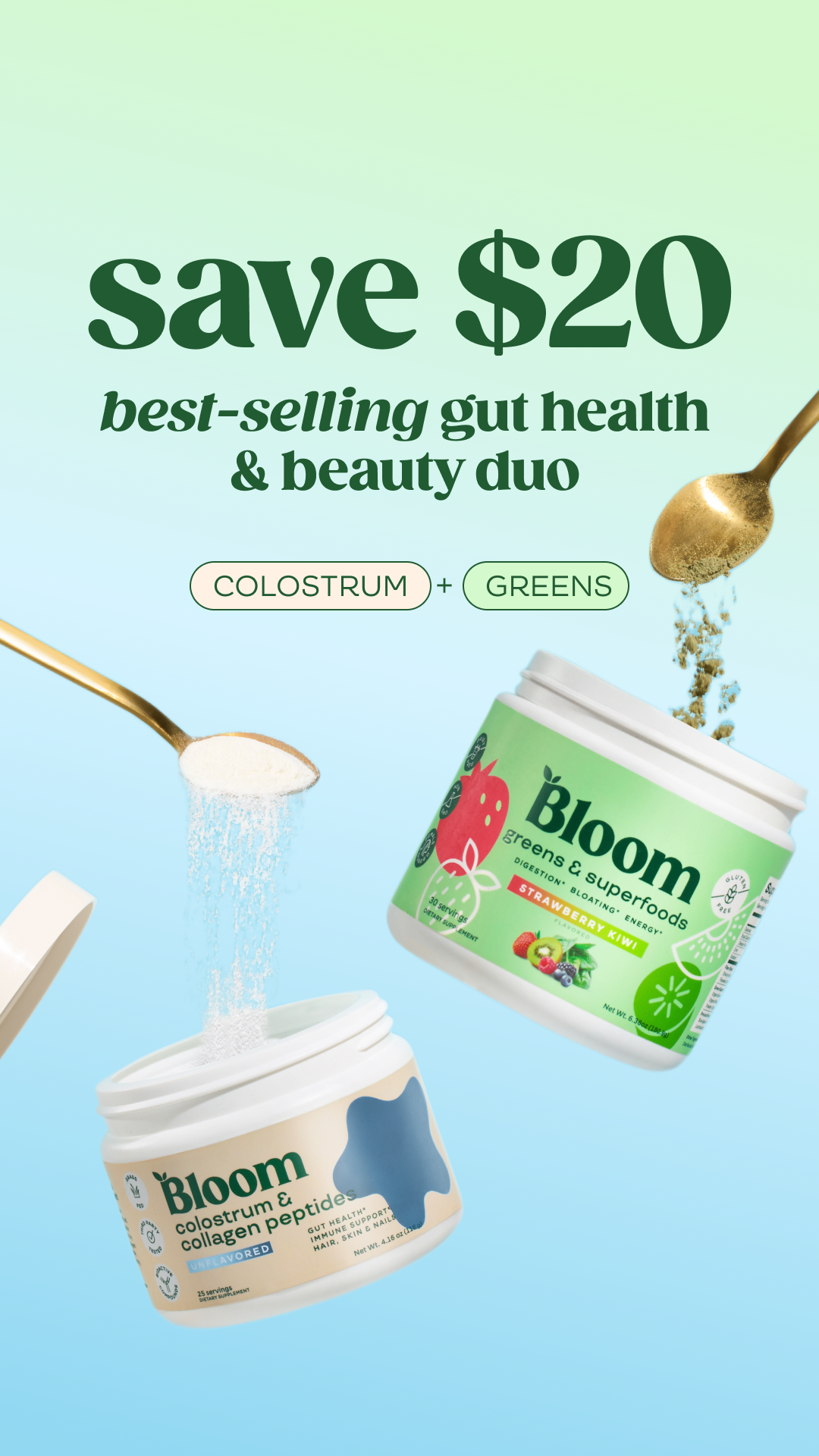 Bloom Nutrition Facebook ad