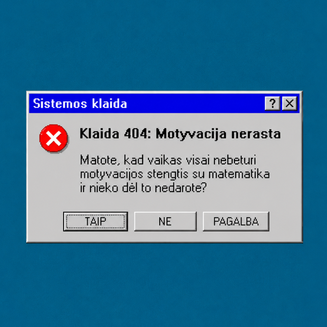 Matematikos korepetitorius Arnas Facebook ad: Išankstinė registracija