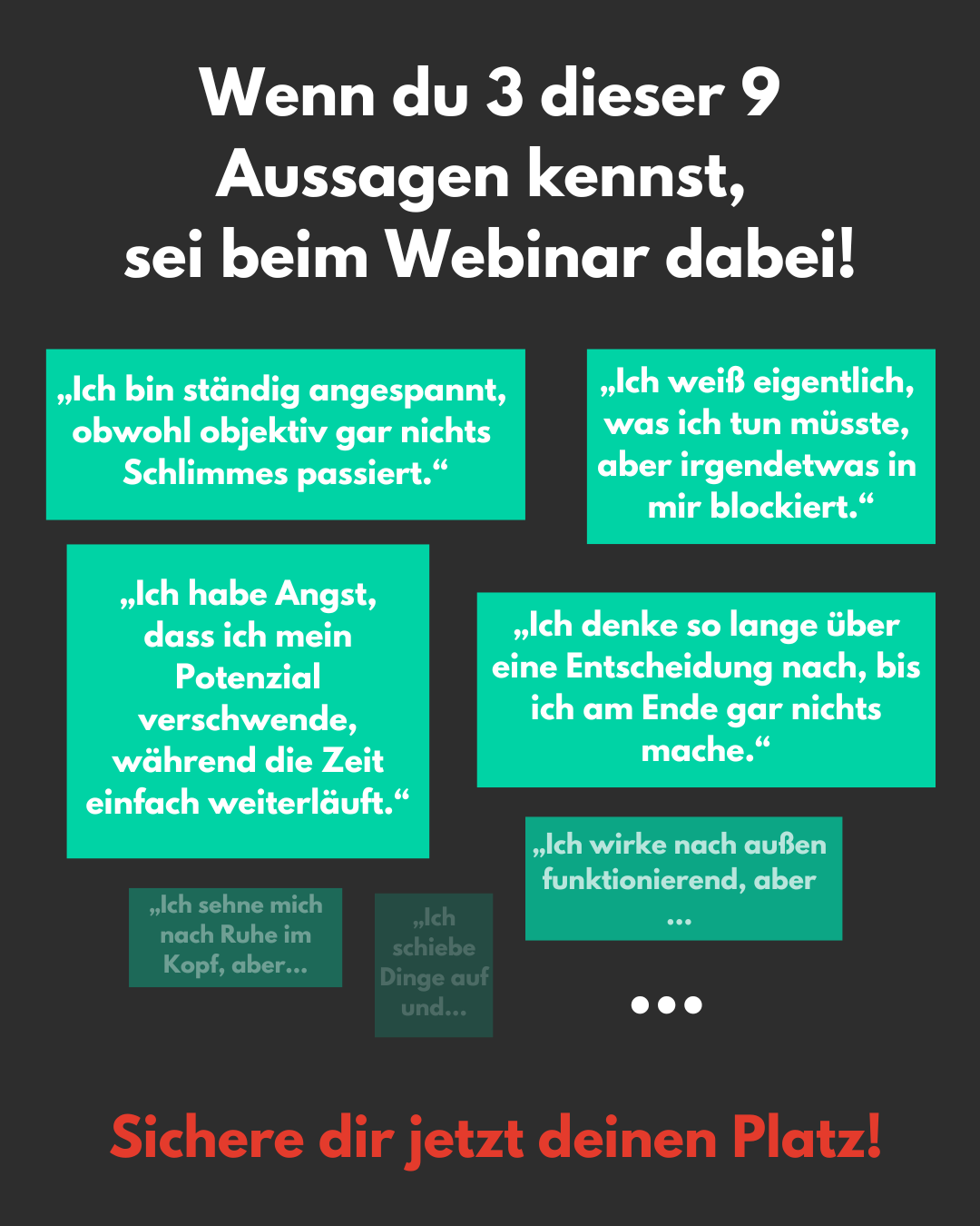 Jens Heuchemer Facebook ad: Du bist nicht faul - du steckst im Kreislauf.