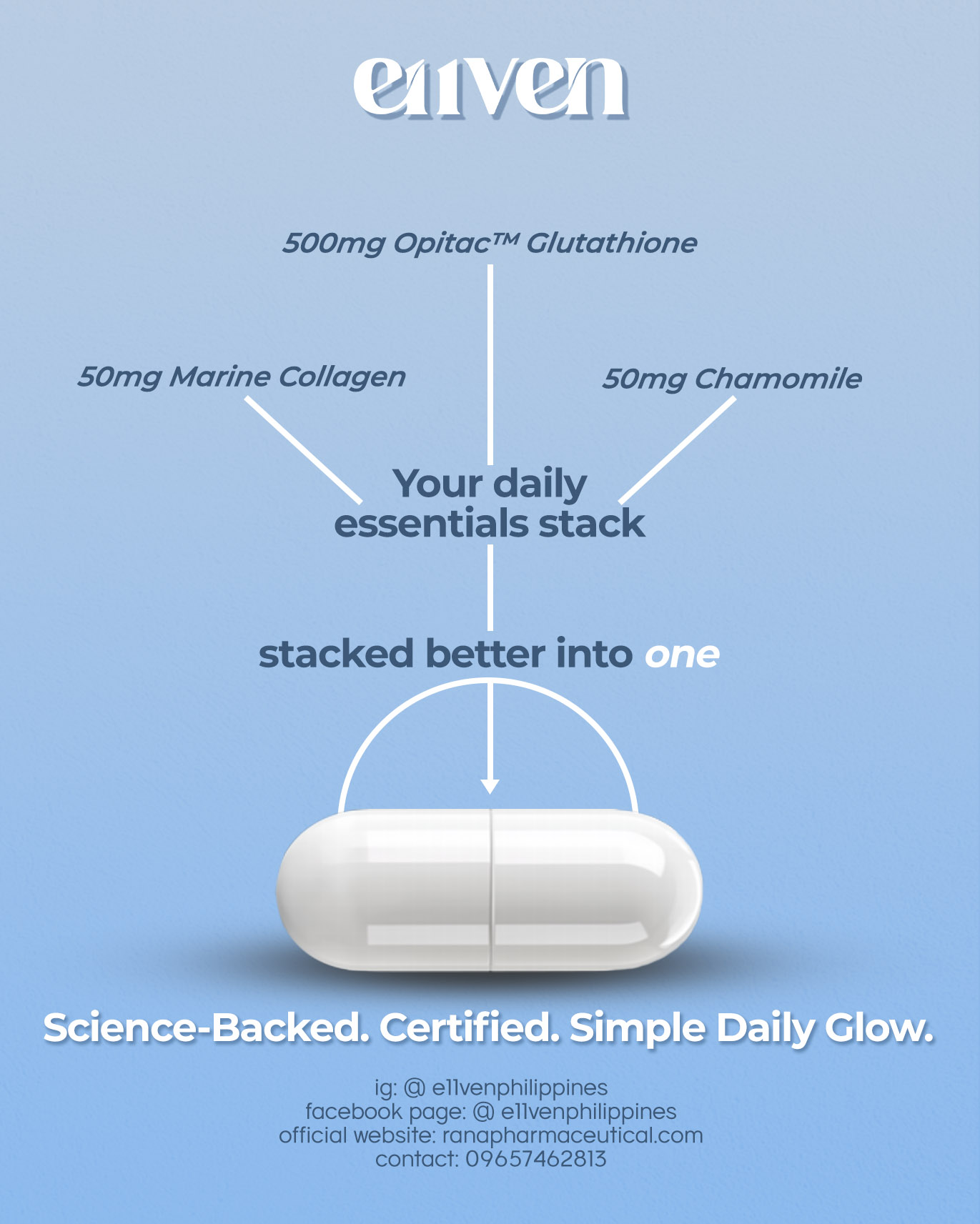 E11ven Glutathione Facebook ad