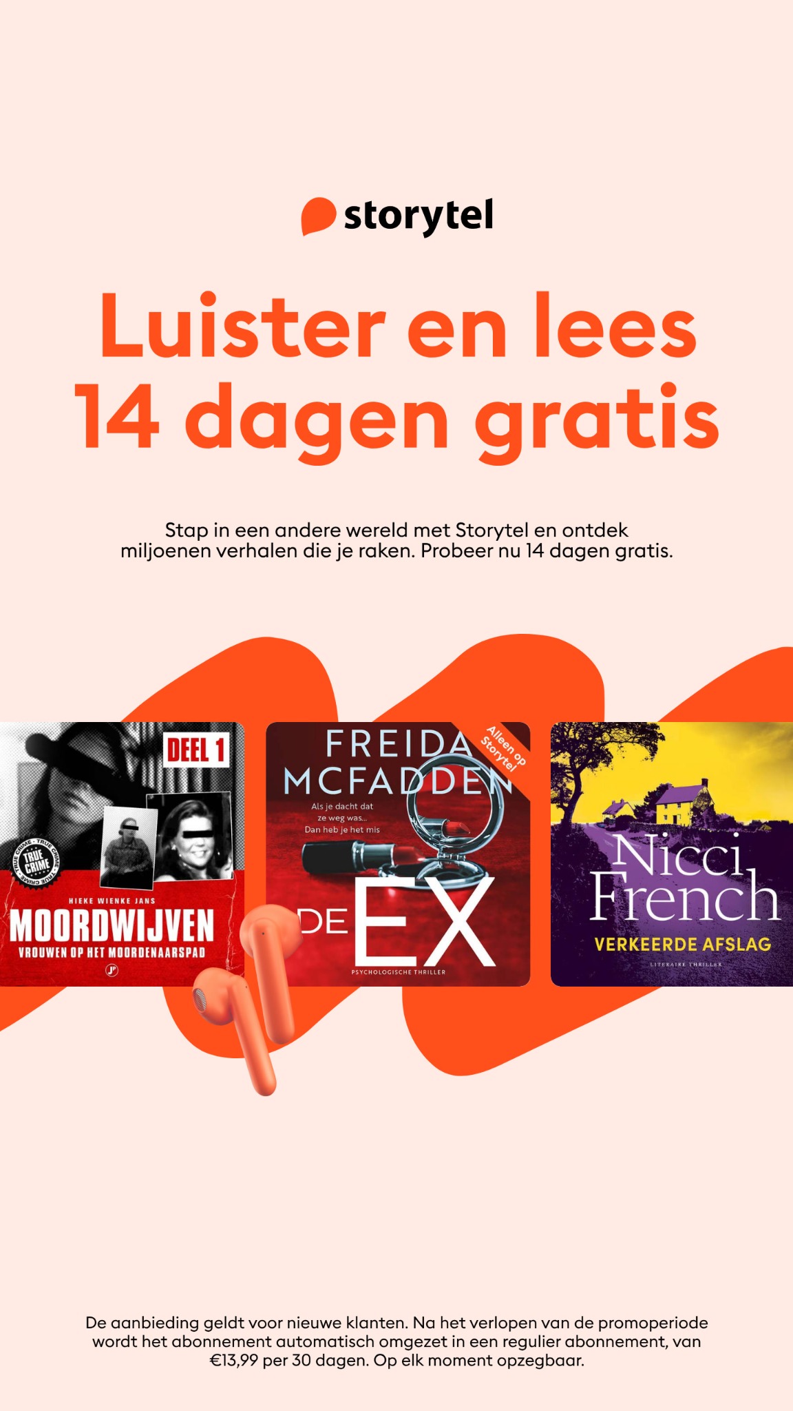 Storytel Facebook ad from May 28, 2026