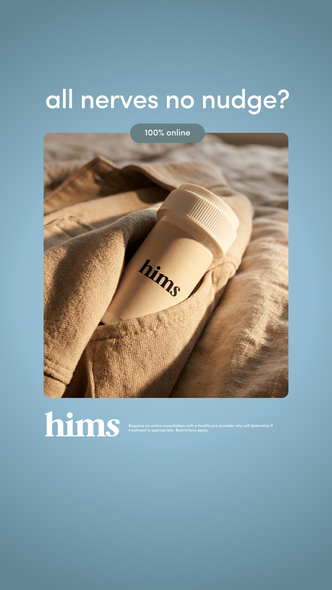 hims Facebook ad