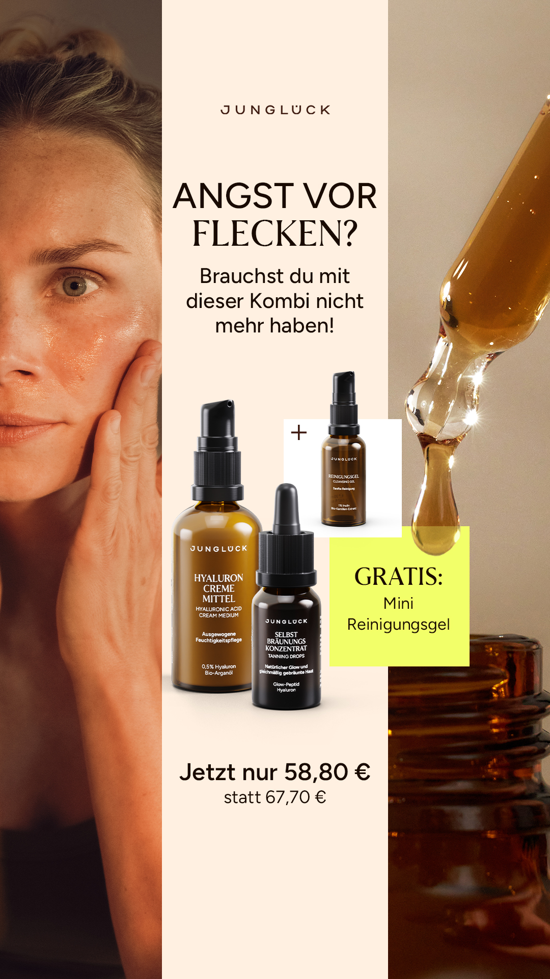 Junglück Facebook ad