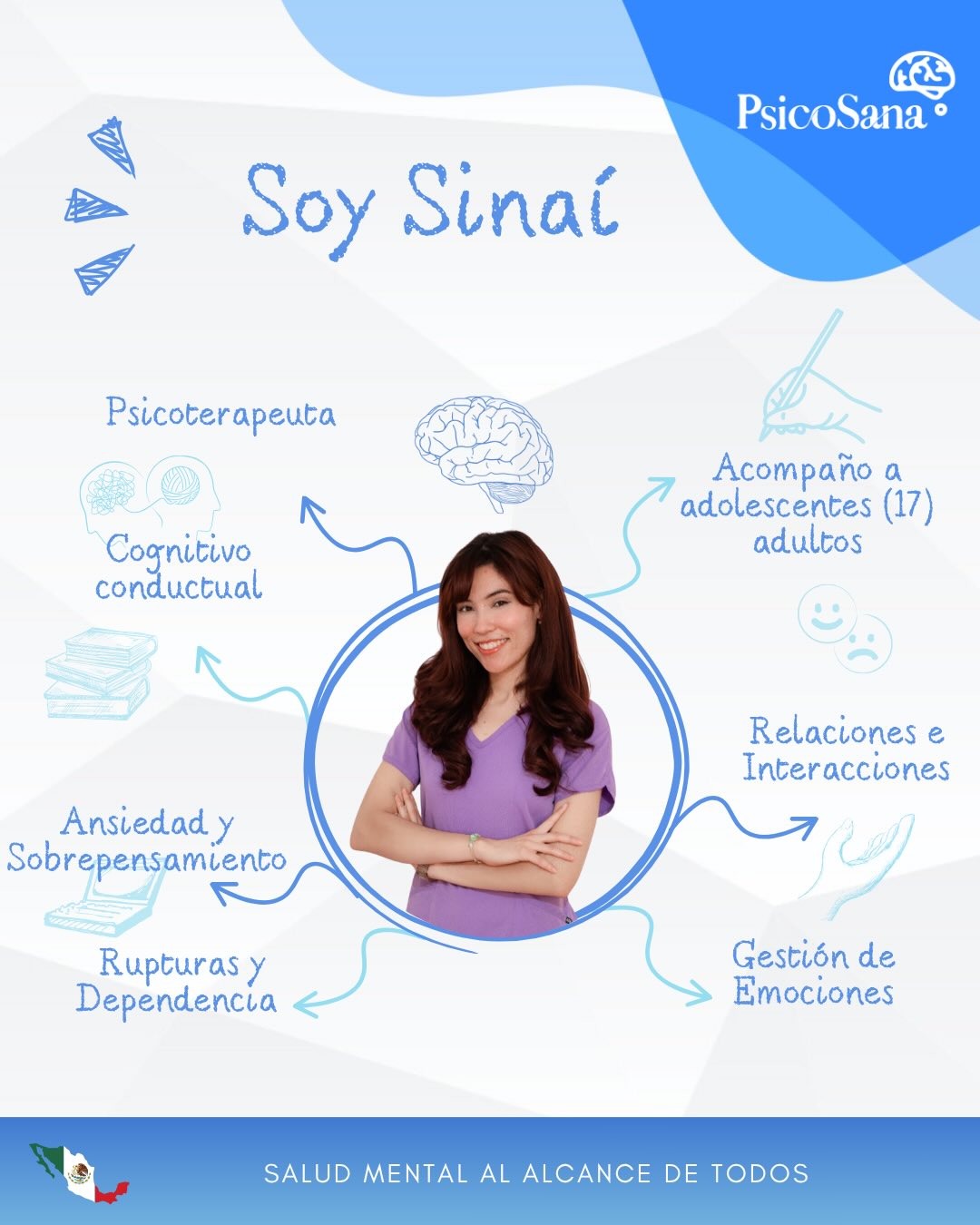 PsicoSana - Terapia psicológica en línea Facebook ad