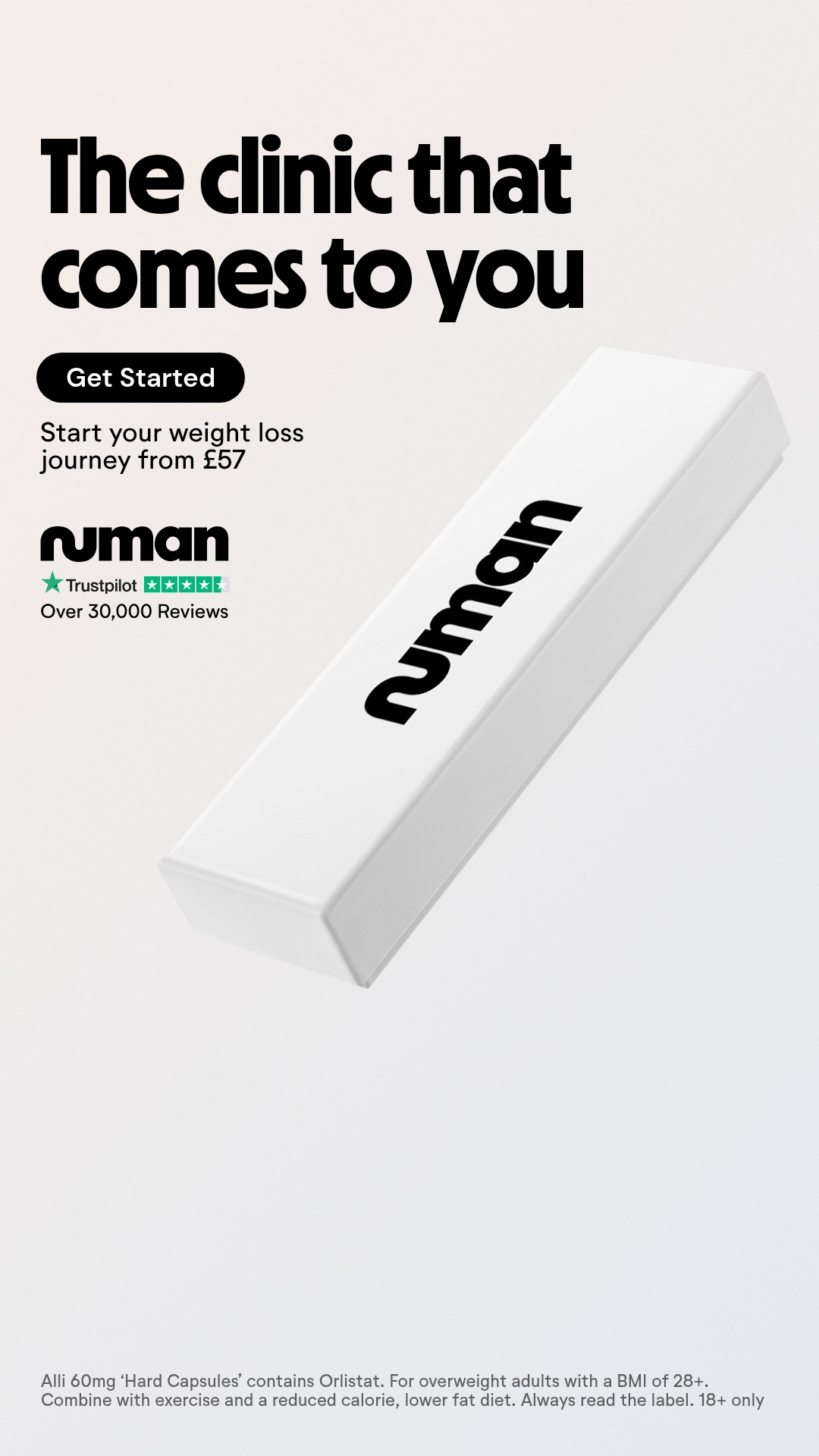 Numan - Digital healthcare Facebook ad
