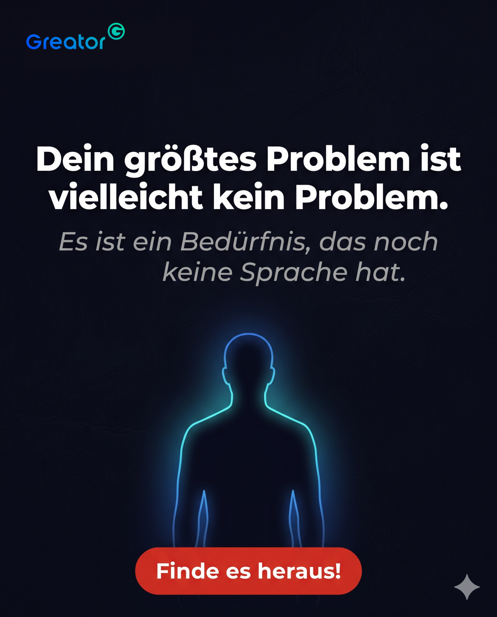 Greator Facebook ad