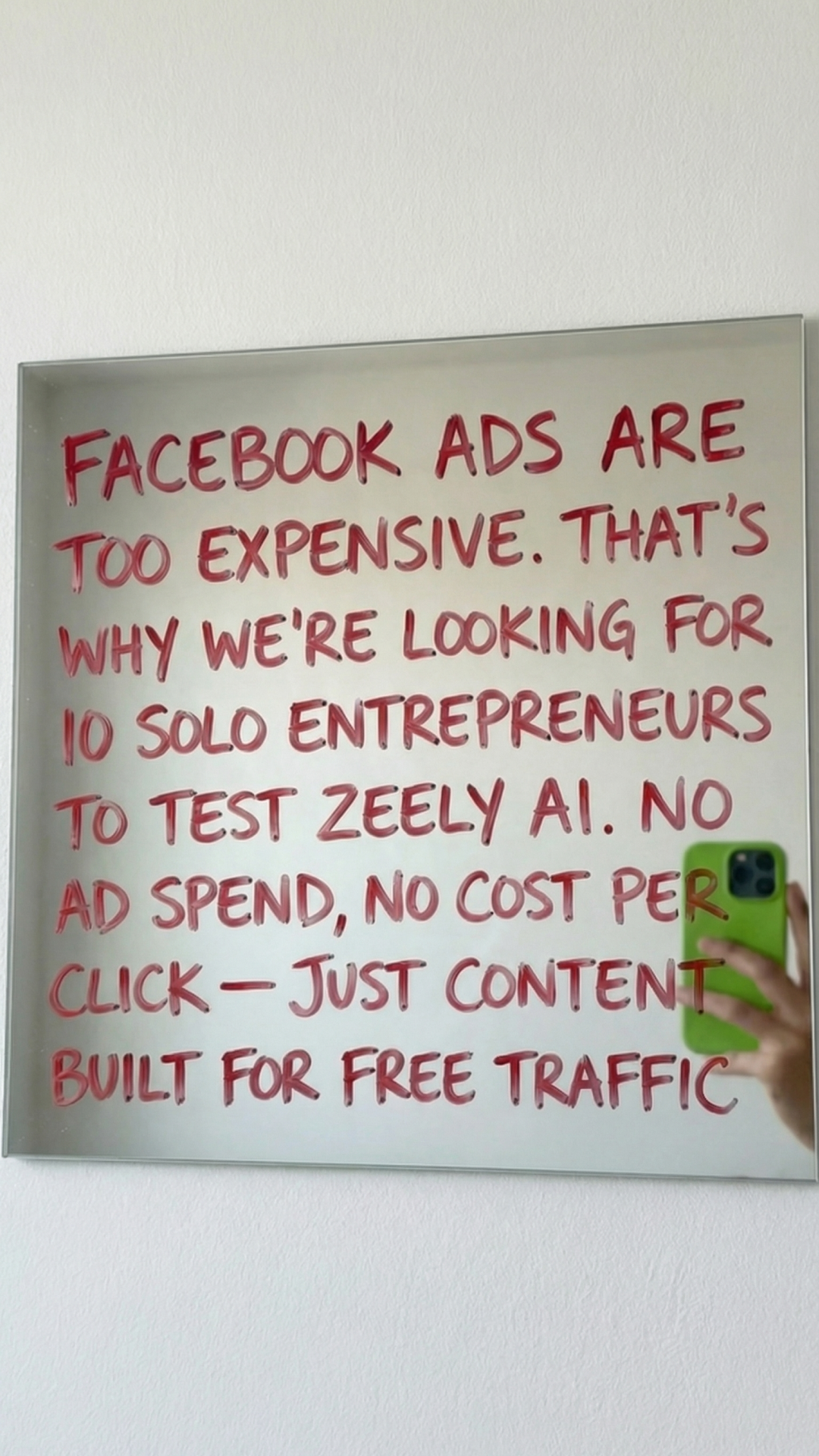 Zeely Facebook ad