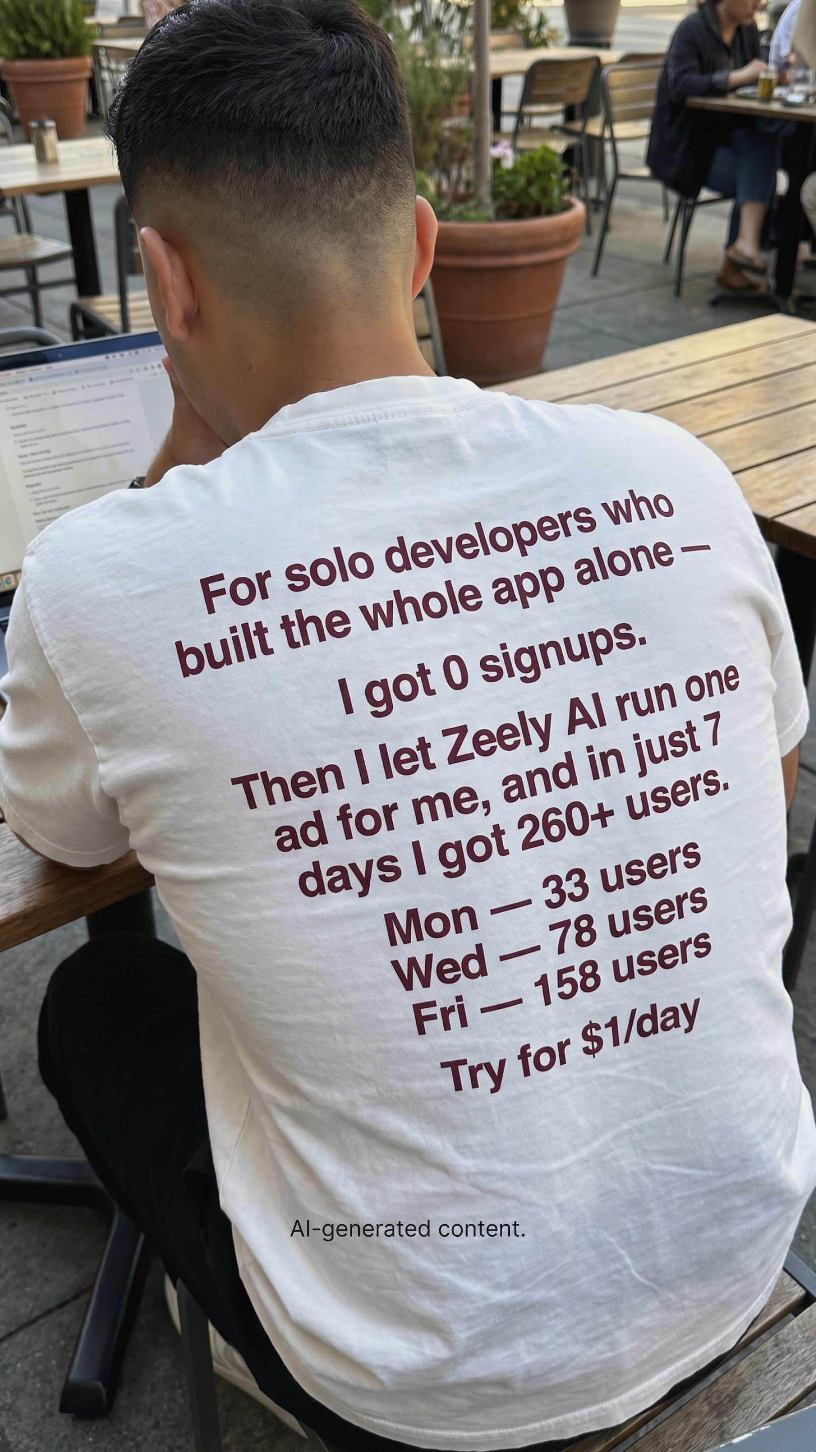 Zeely Facebook ad: I create top-selling ads with AI