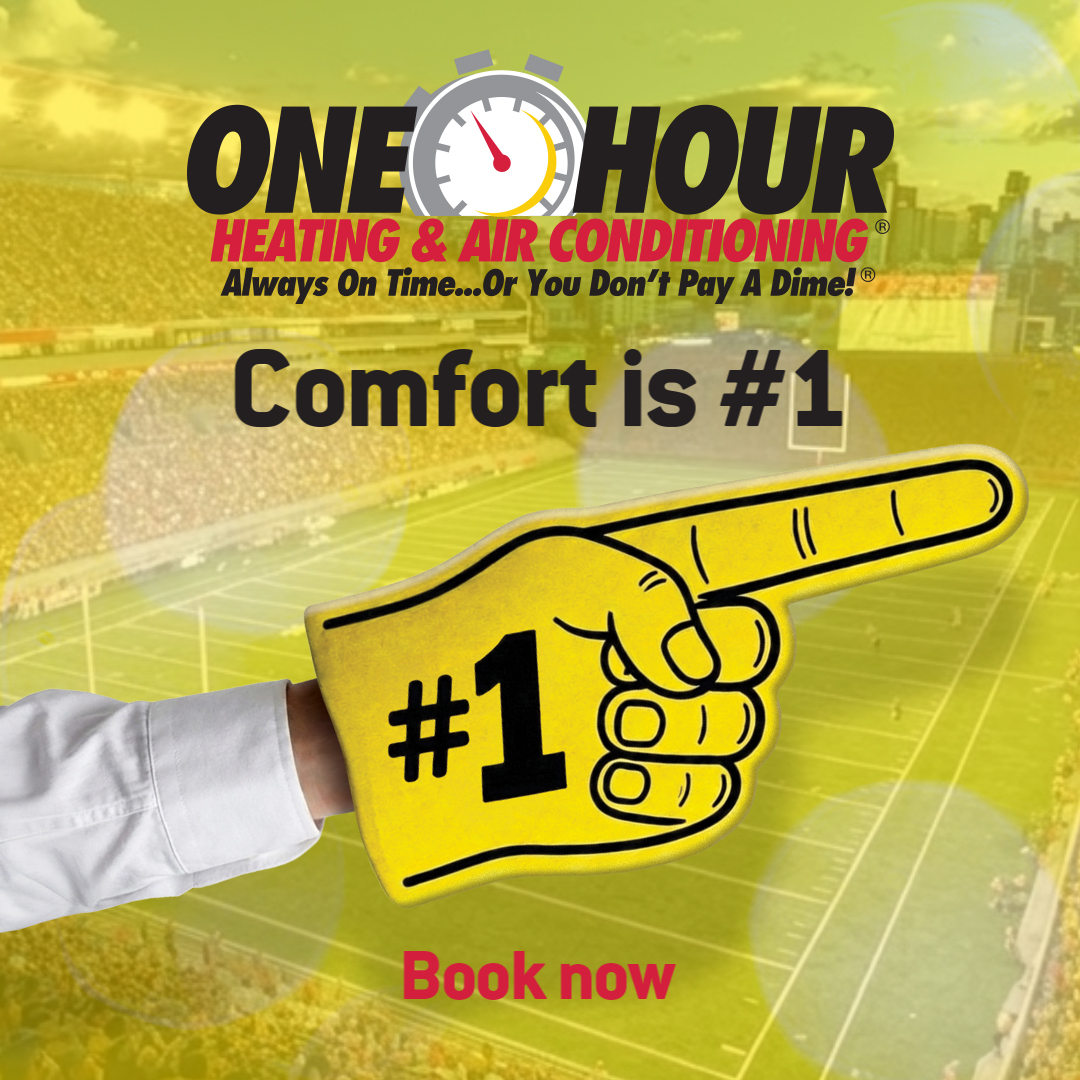 One Hour Heating and Air Conditioning Facebook ad