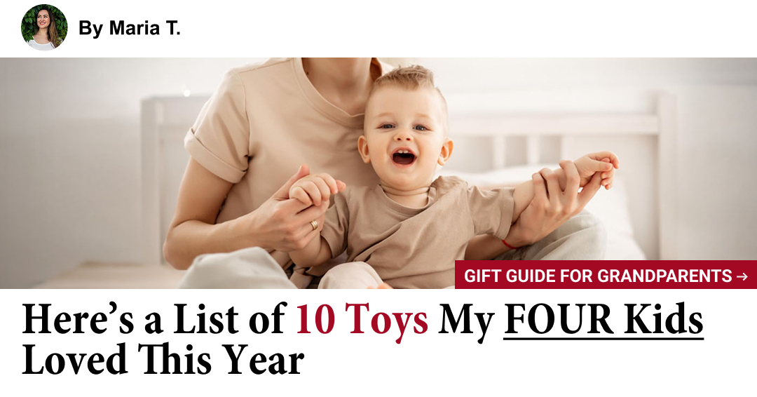 Mom Tests Toys Facebook ad