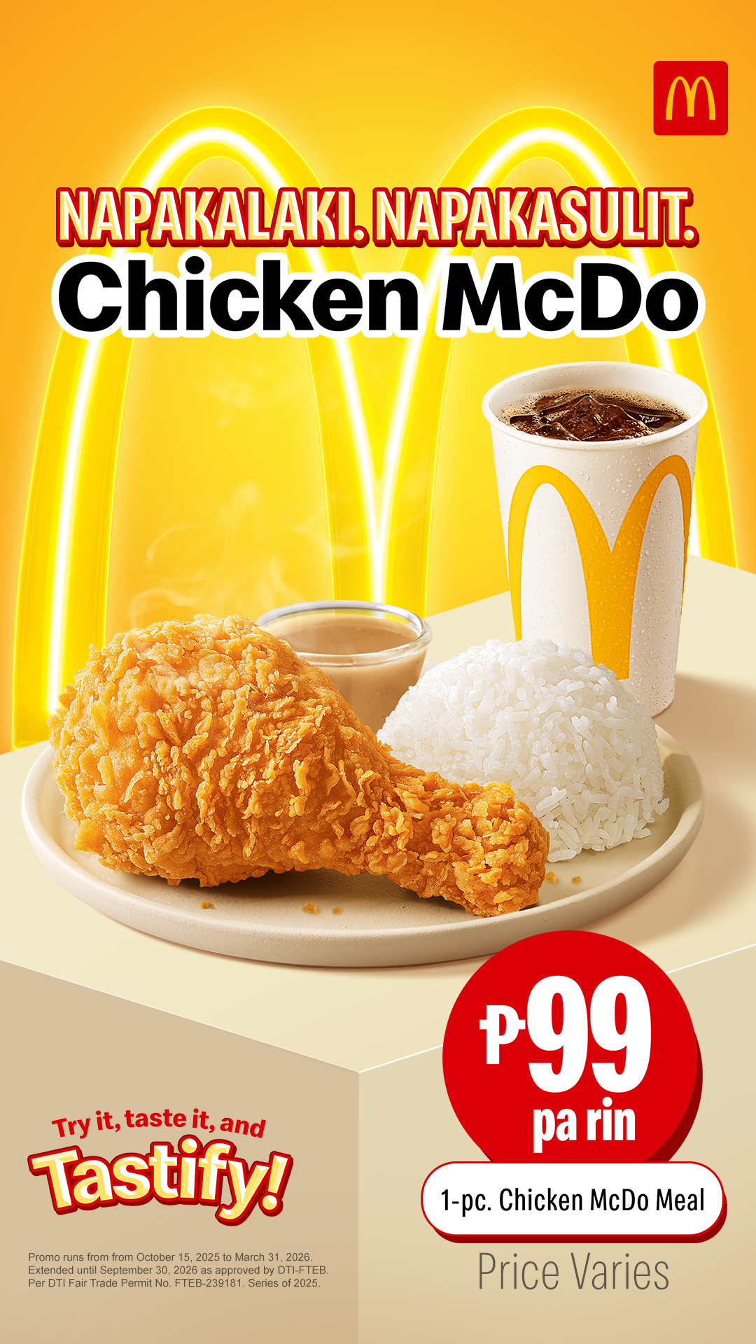 McDonald's Facebook ad
