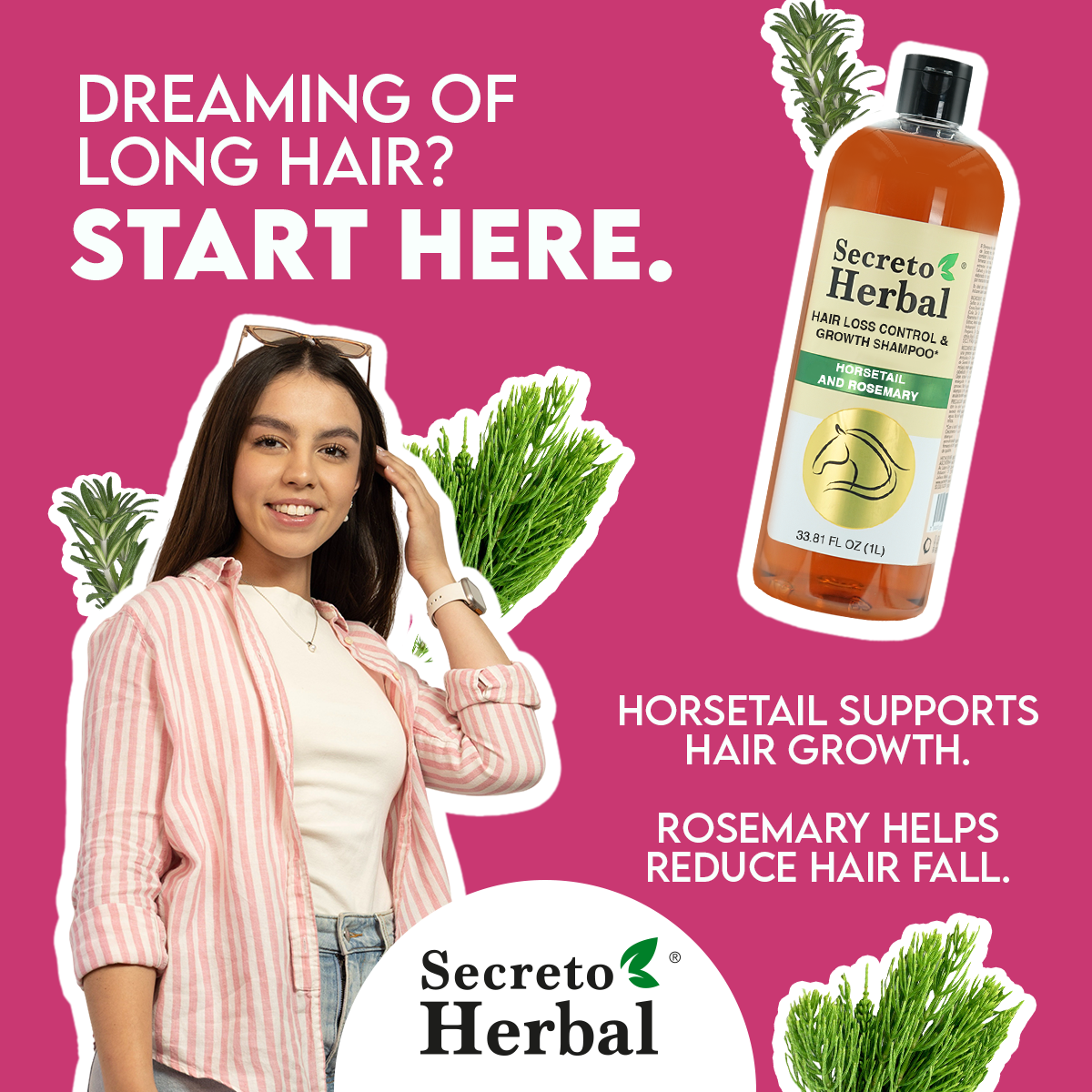 Secreto Herbal USA Facebook ad: Get yours at Amazon