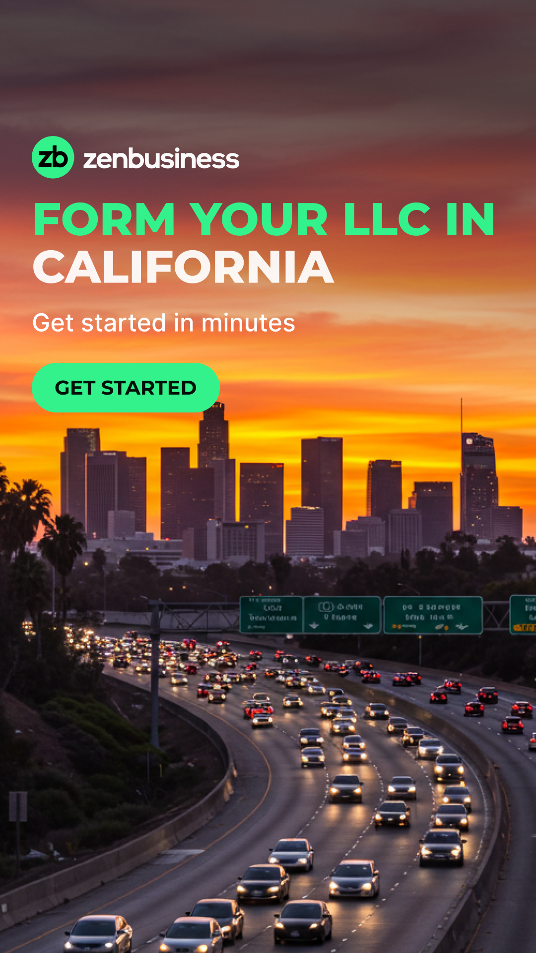 ZenBusiness Facebook ad