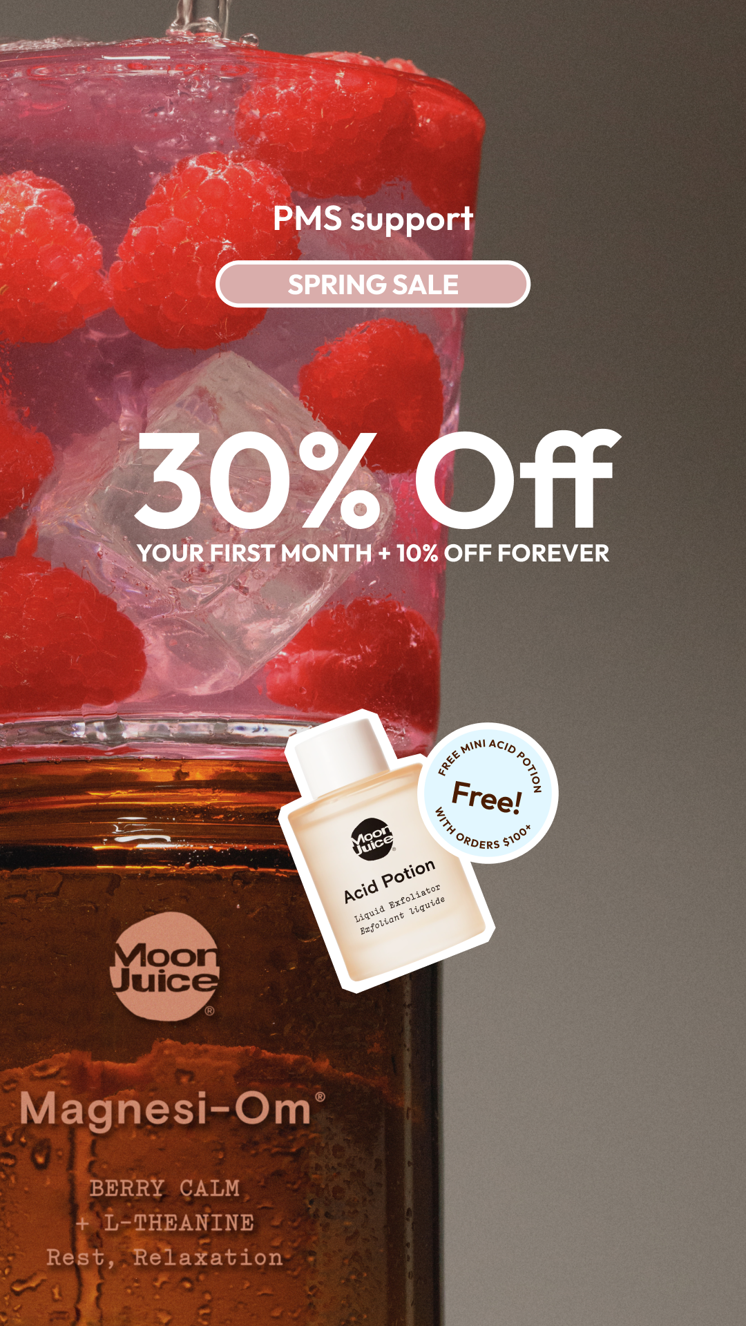 Moon Juice Facebook ad