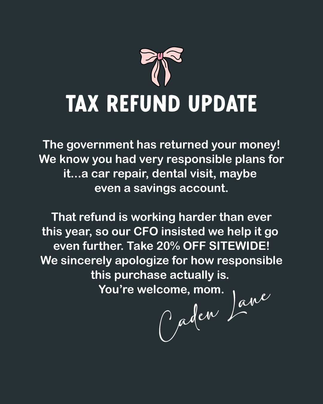 Caden Lane Facebook ad