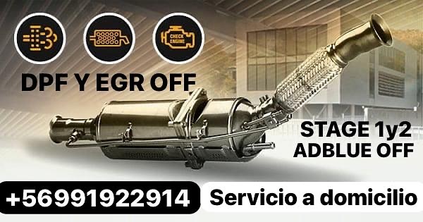 Stage Pro Chile Facebook ad: Servicio de optimización para motores Diesel