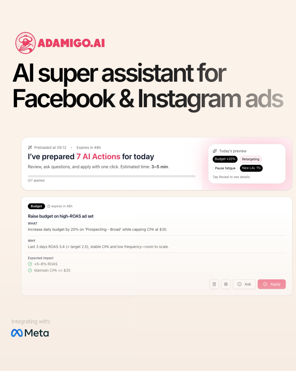 AdAmigo.ai Facebook ad