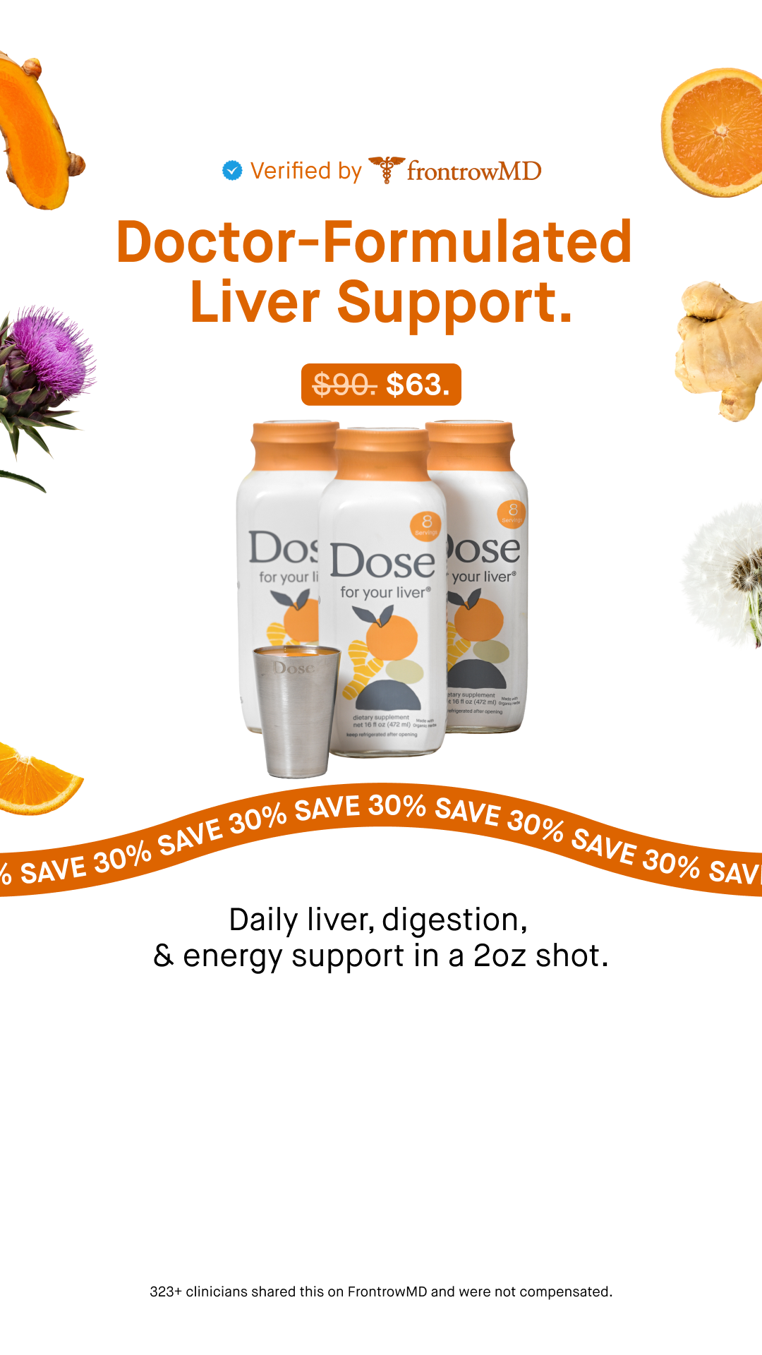 Dose Facebook ad