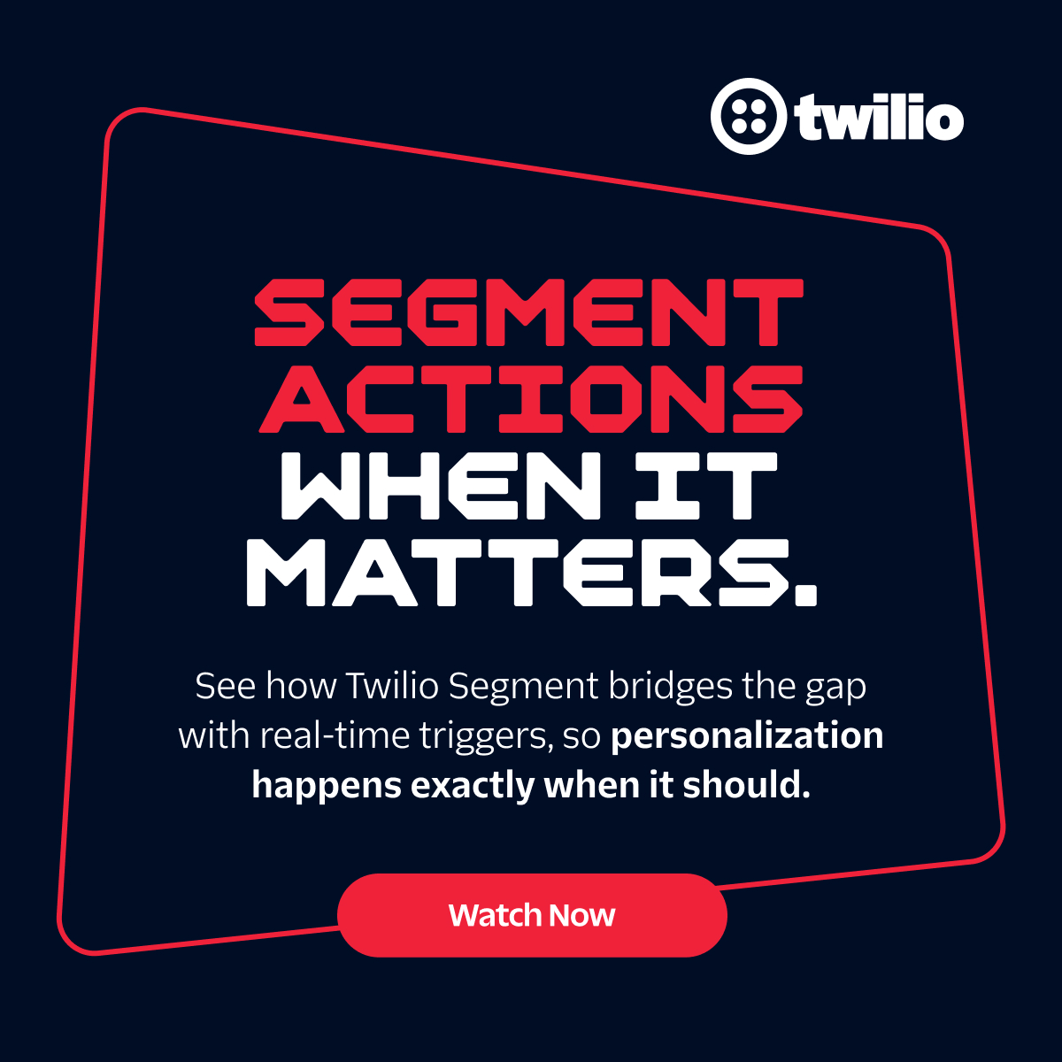 Twilio Facebook ad