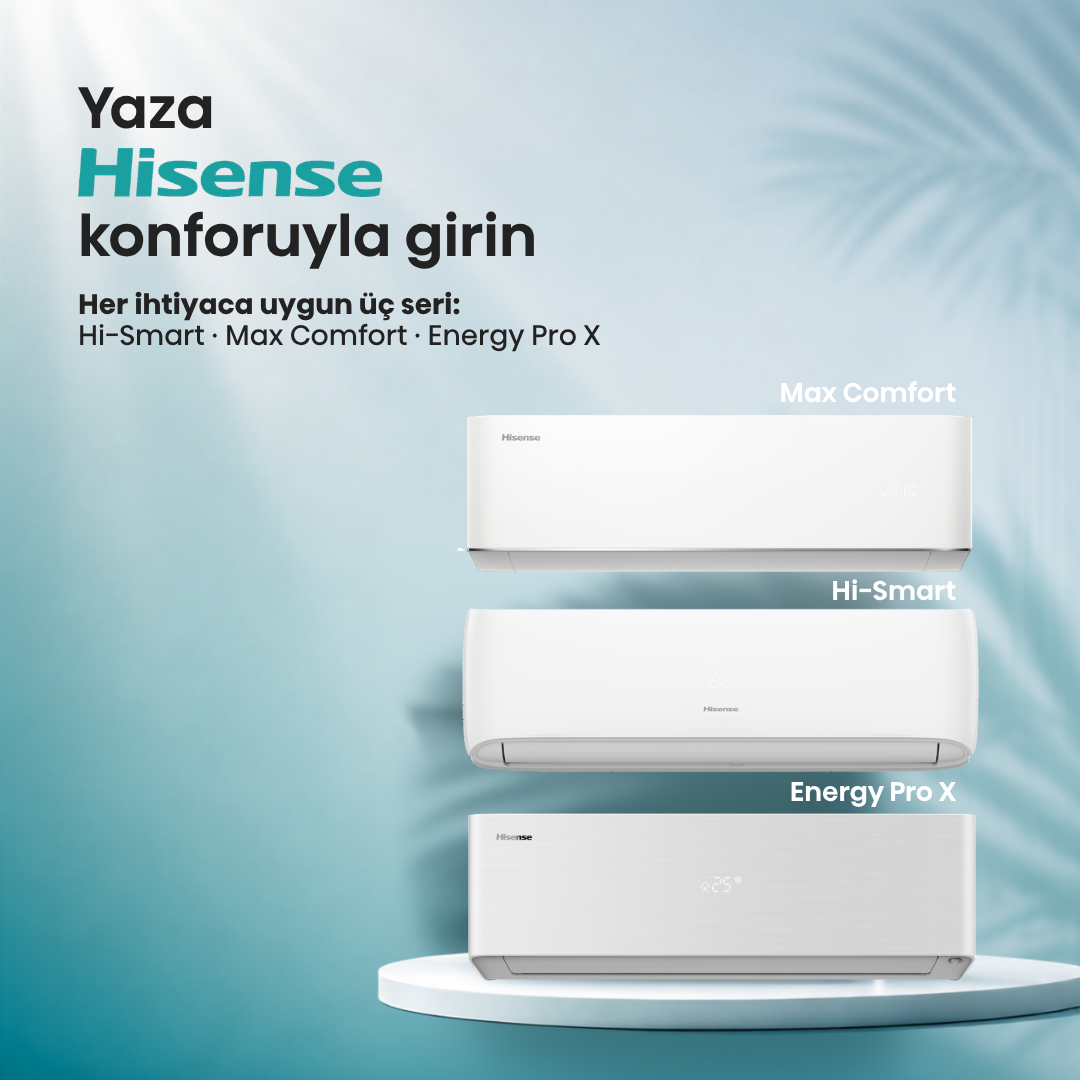 Hisense Türkiye Facebook ad: İster akıllı kontrol, ister sessiz çalışma, ister yüksek…