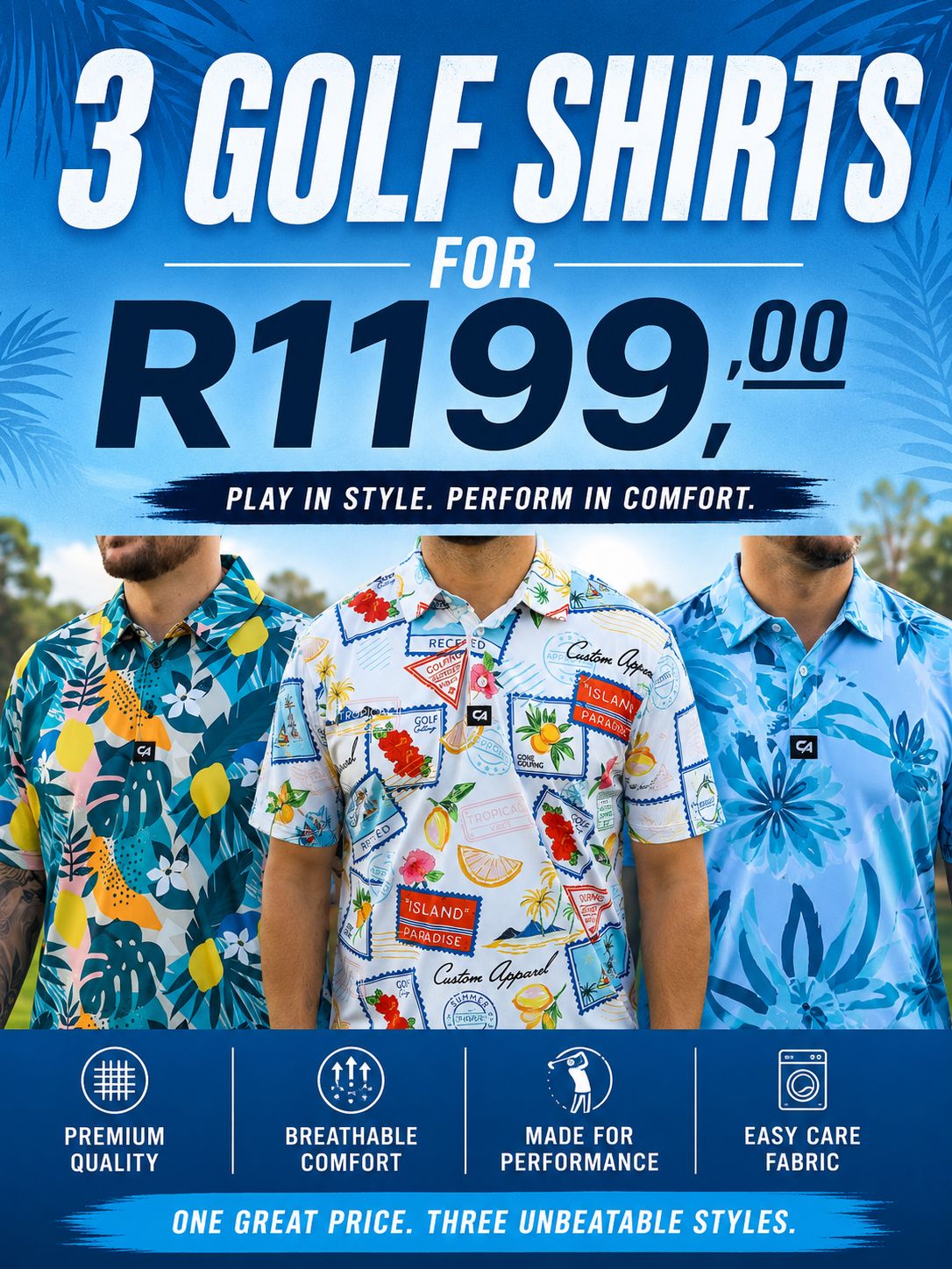 Custom Apparel Facebook ad
