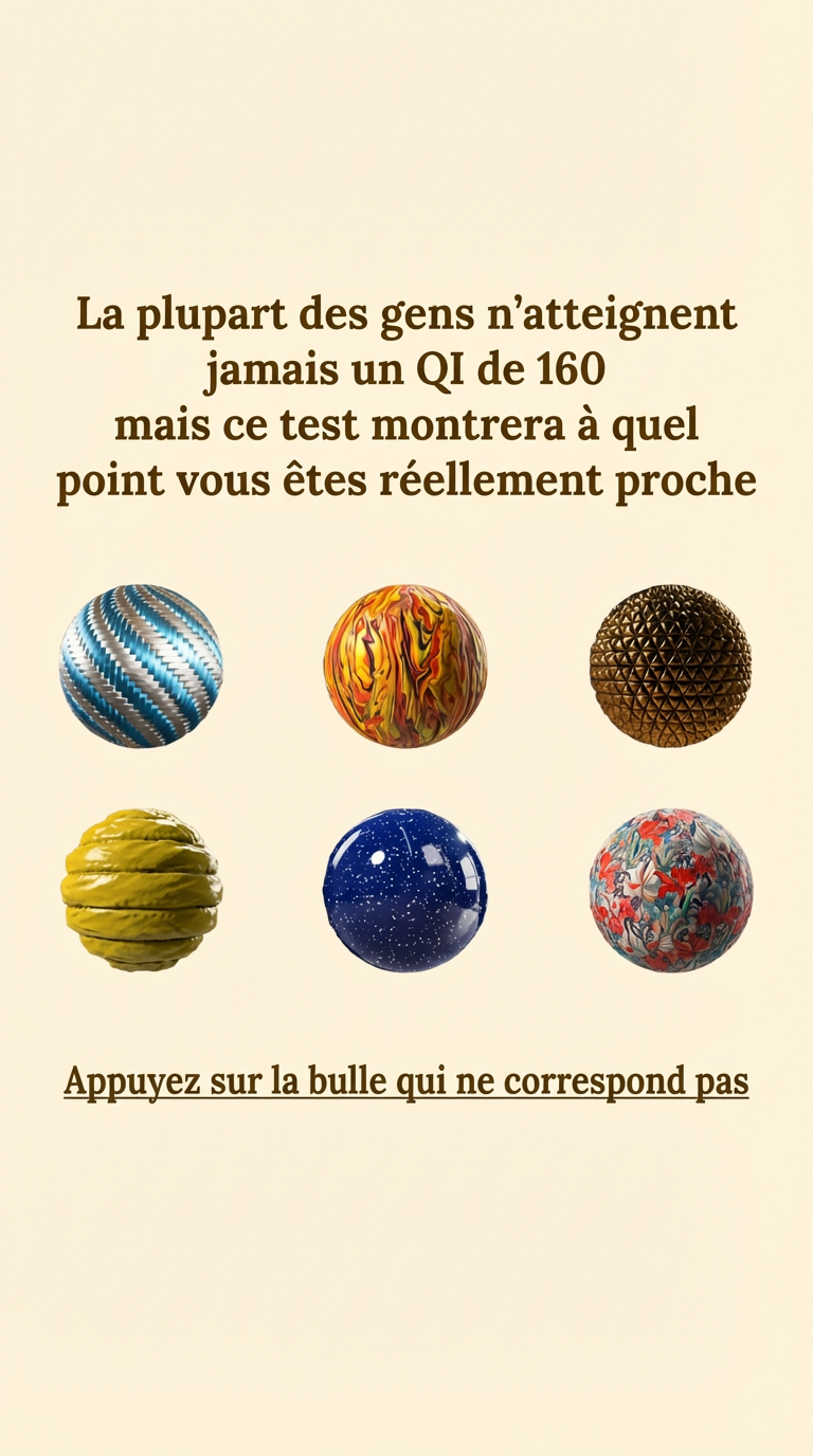 International IQ test Facebook ad