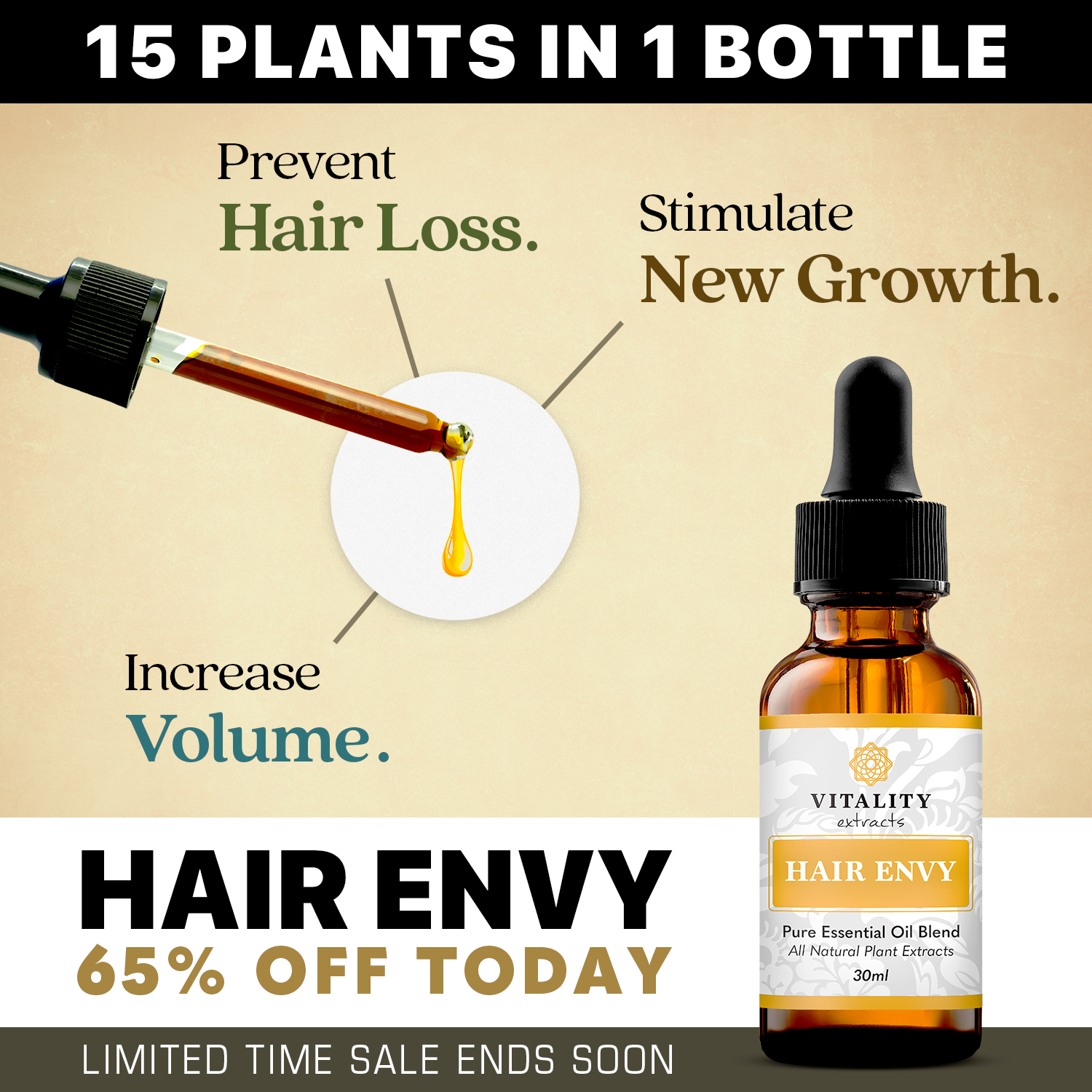 Hair Envy Facebook ad