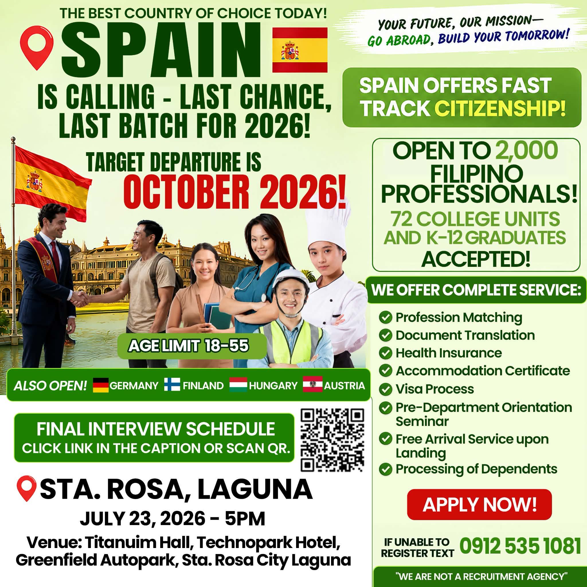 GO Abroad Facebook ad