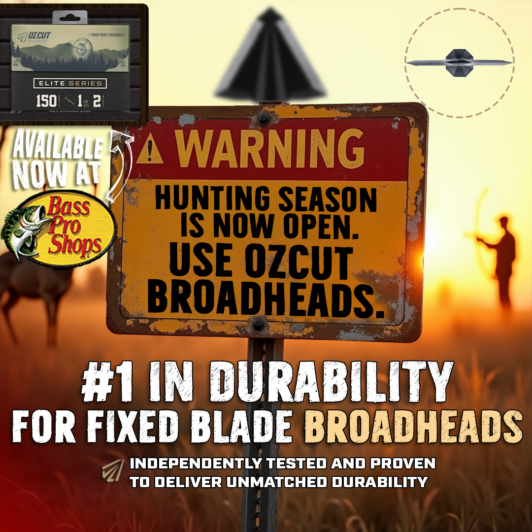Ozcut Broadheads Facebook ad: Ozcut Elite Series 2: Penetration is Everything