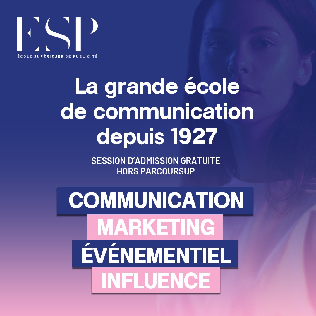 ESP - École Supérieure de Publicité Facebook ad