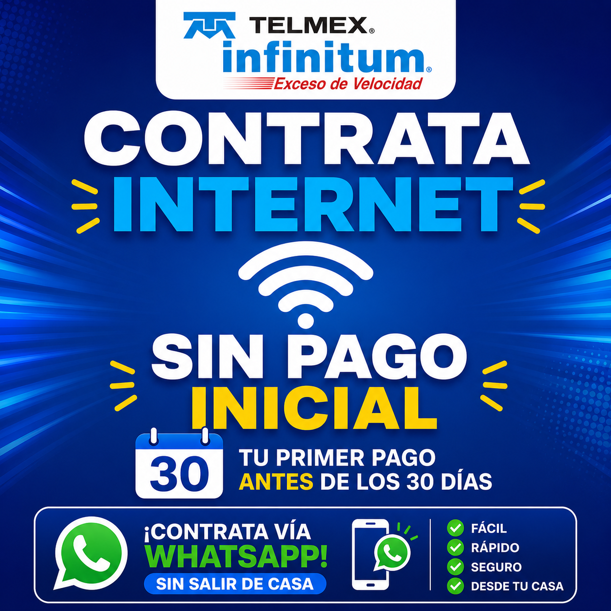 Distribuidor Autorizado Infinitum Facebook ad