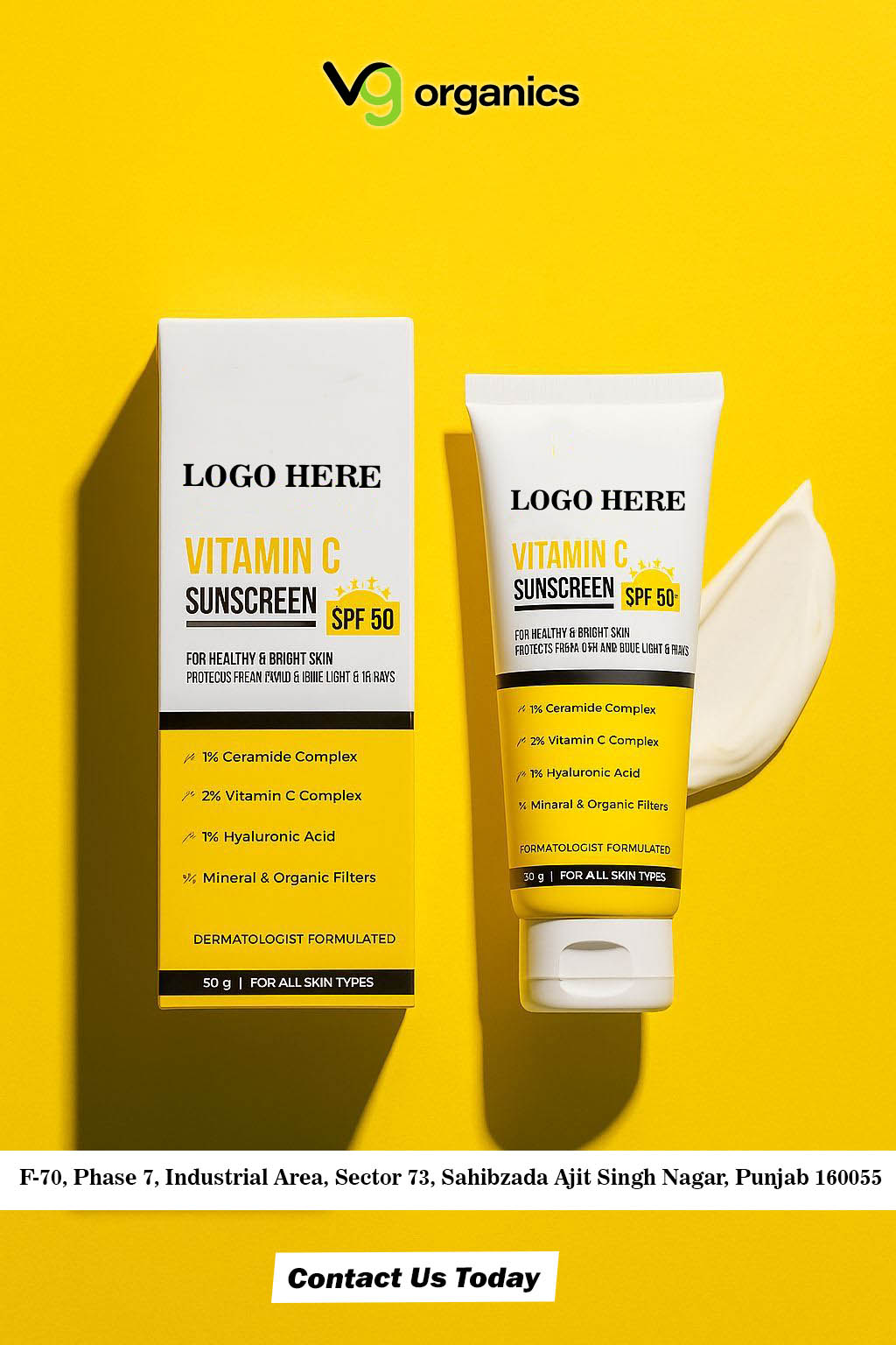 VG Organics  Facebook ad