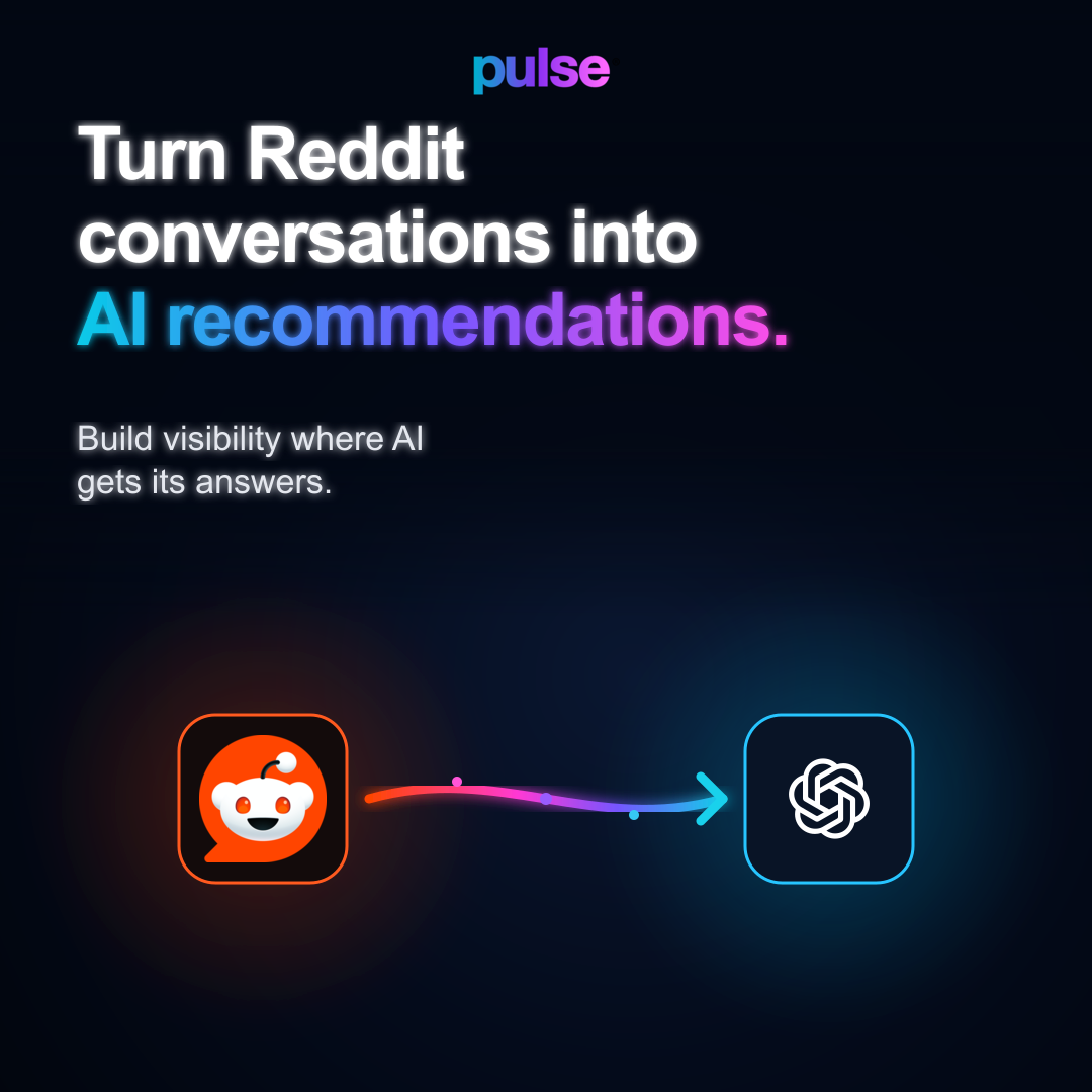 Pulse for Reddit: Transform Conversations into Customers Facebook ad: Turn Conversations Into Visibility