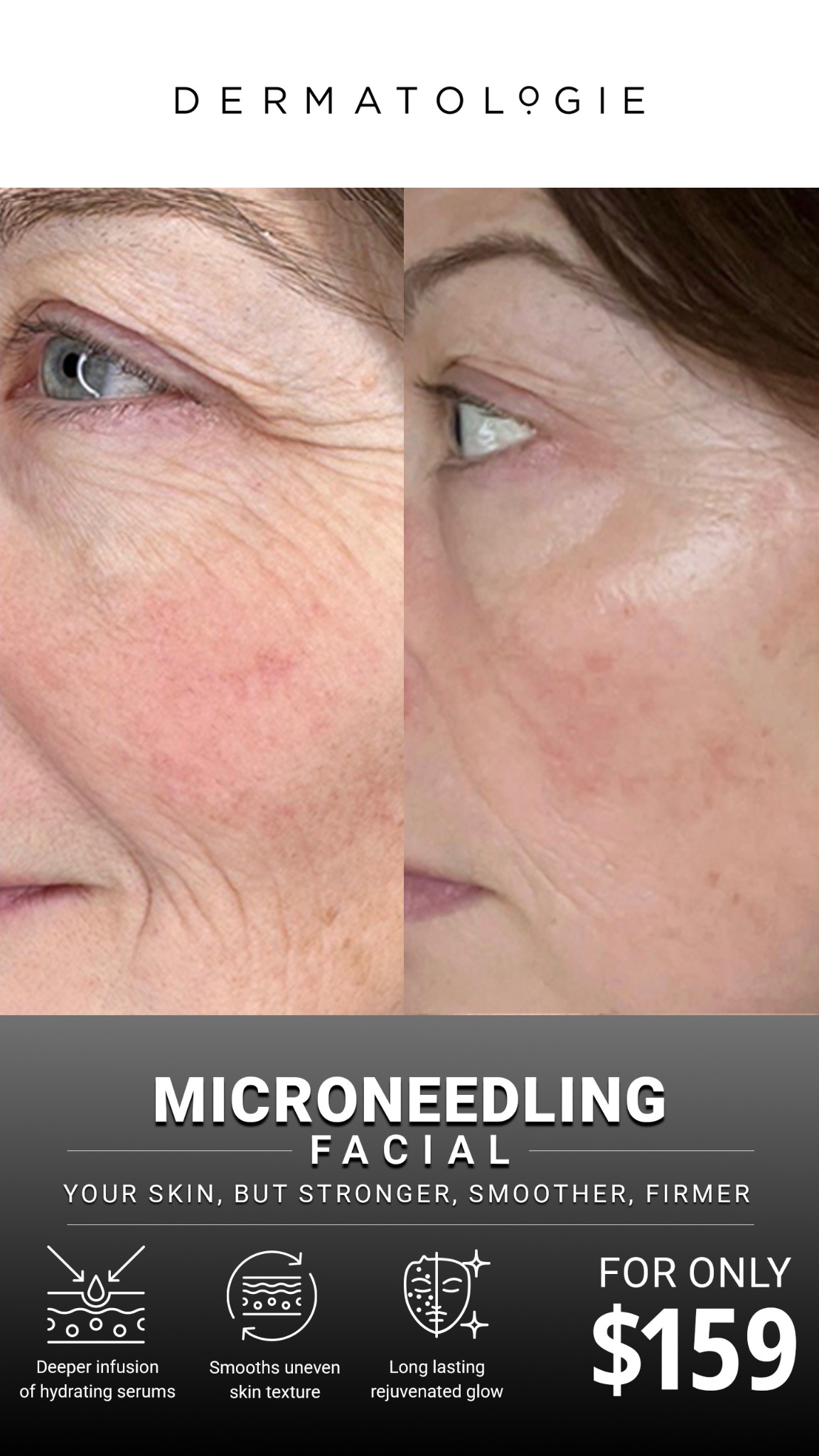 Dermatologie Skin + Hair Solutions Facebook ad from Apr 29, 2026