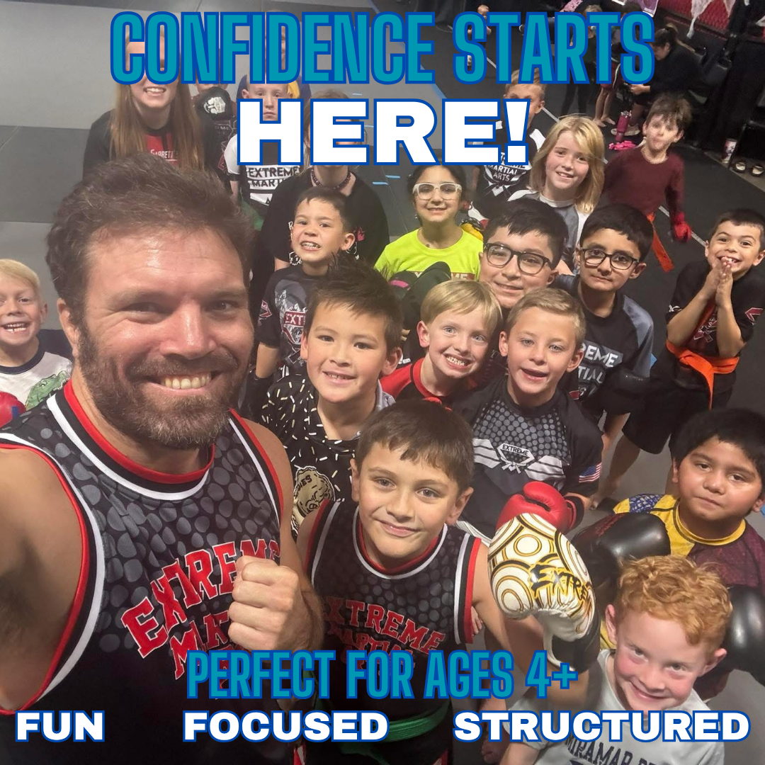 Extreme Martial Arts Amarillo Facebook ad: Looking for a FUN summer activity that builds confidence…