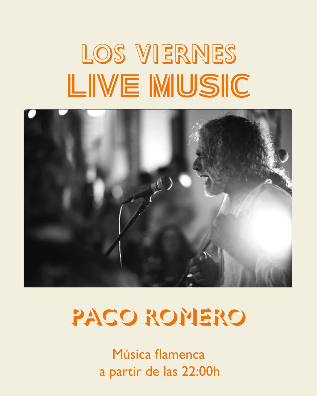 Bollo Formentera Facebook ad: Los Viernes en BOLLO al compás de Paco…
