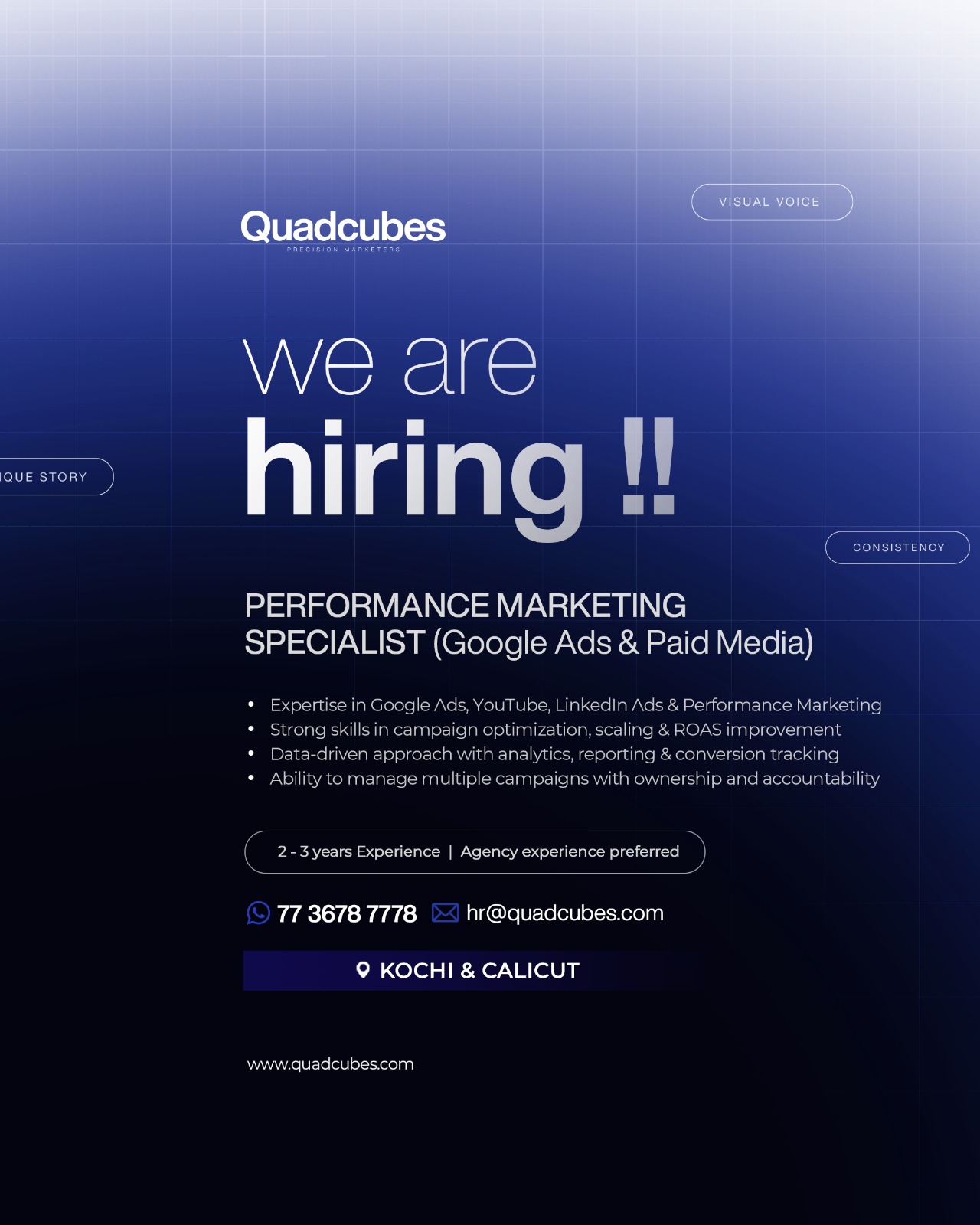 QuadCubes Facebook ad