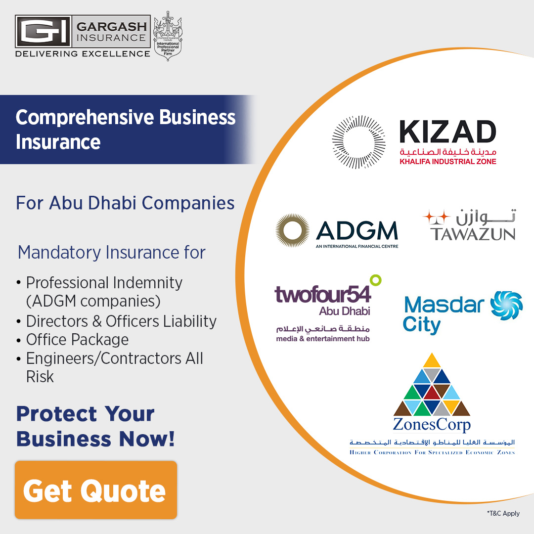 Gargash Insurance Facebook ad