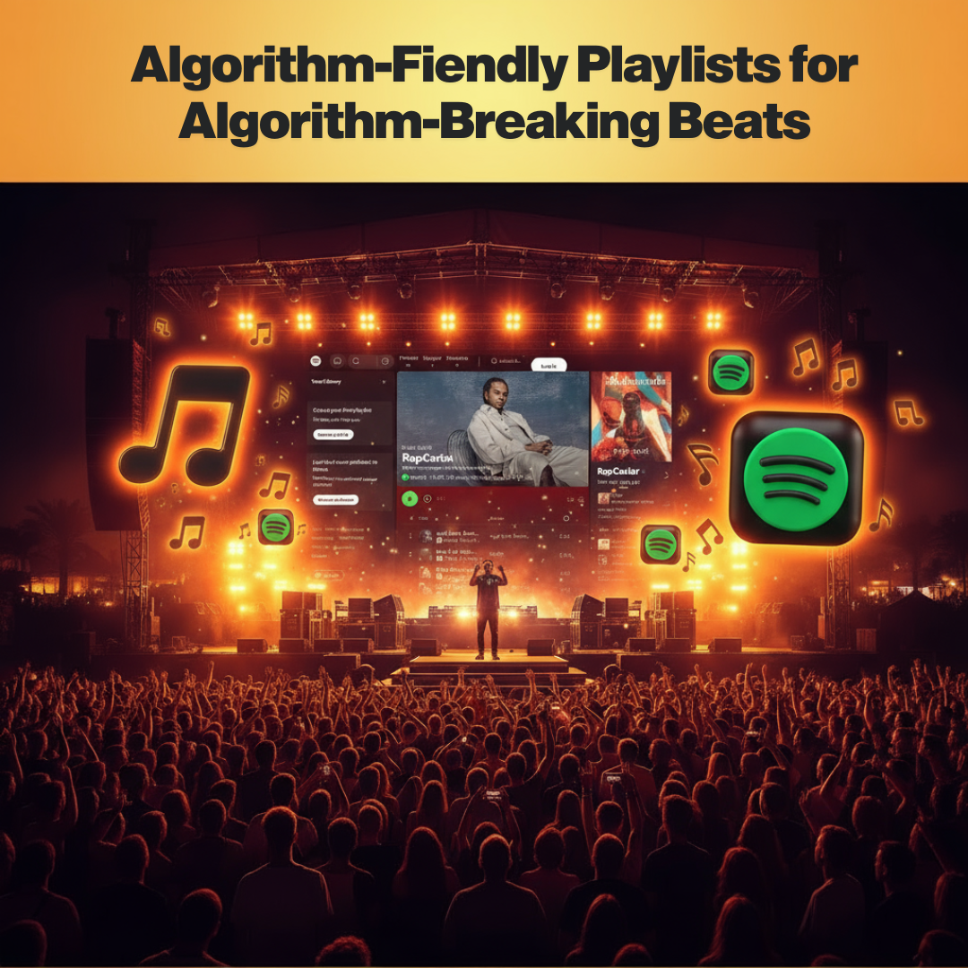 Playlist Booker Facebook ad