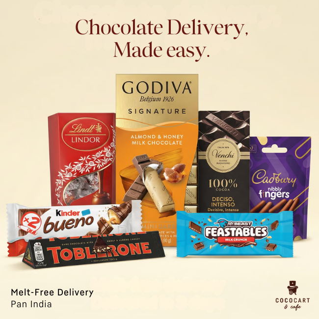 Cococart Facebook ad: Melt-Free Delivery. At Your Doorstep