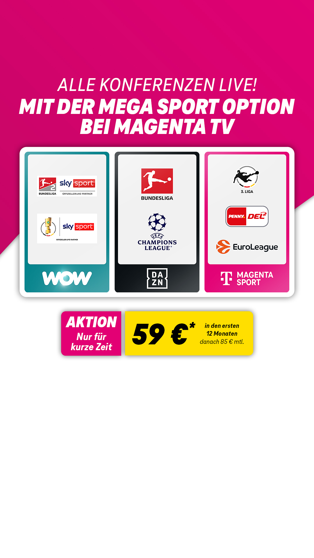 Telekom Shop Facebook ad: Einfach alles drin!