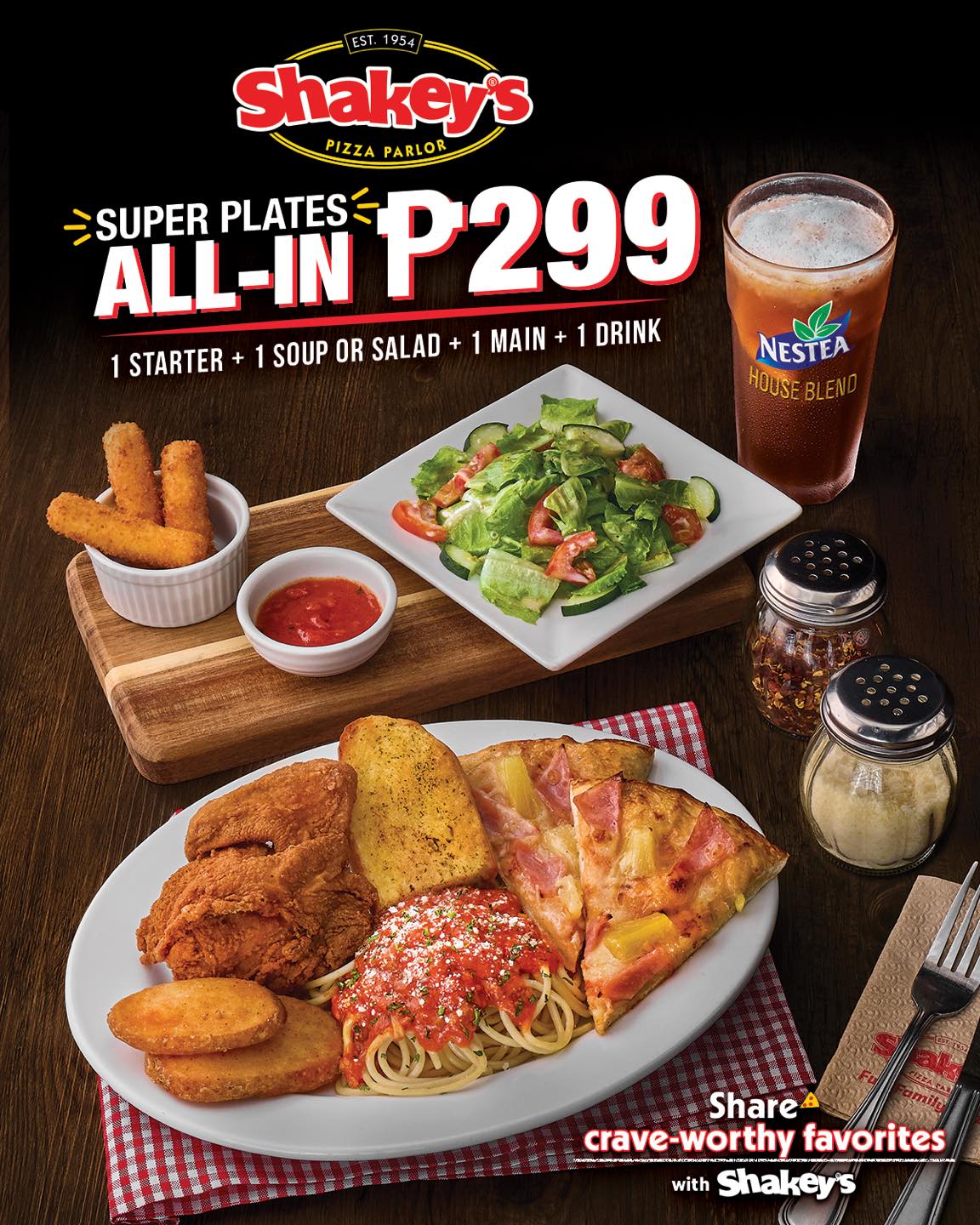 Shakey's Philippines Facebook ad